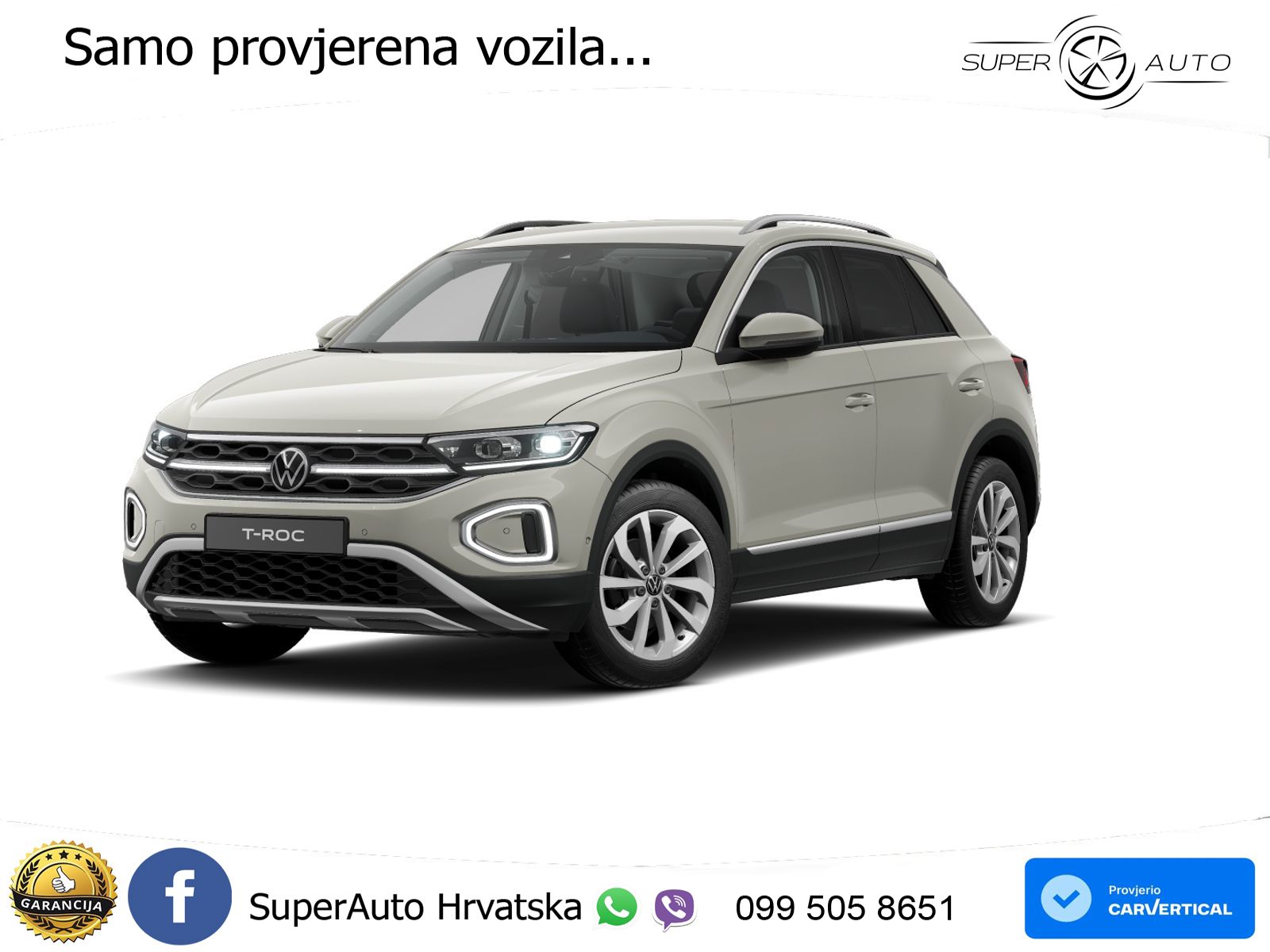 Volkswagen T-Roc 1.5 TSI (150 KS) DSG MATRIX+GR SJED+KAM