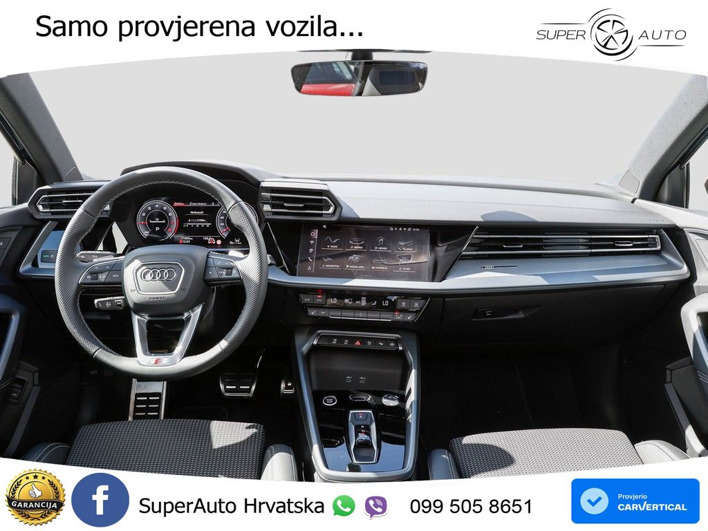 Audi A3 35 TFSI (150 KS) S tronic S line MATRIX+GR SJED+KAM