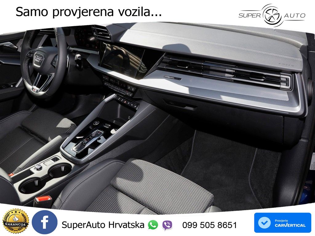 Audi A3 35 TFSI (150 KS) S tronic S line MATRIX+GR SJED+KAM