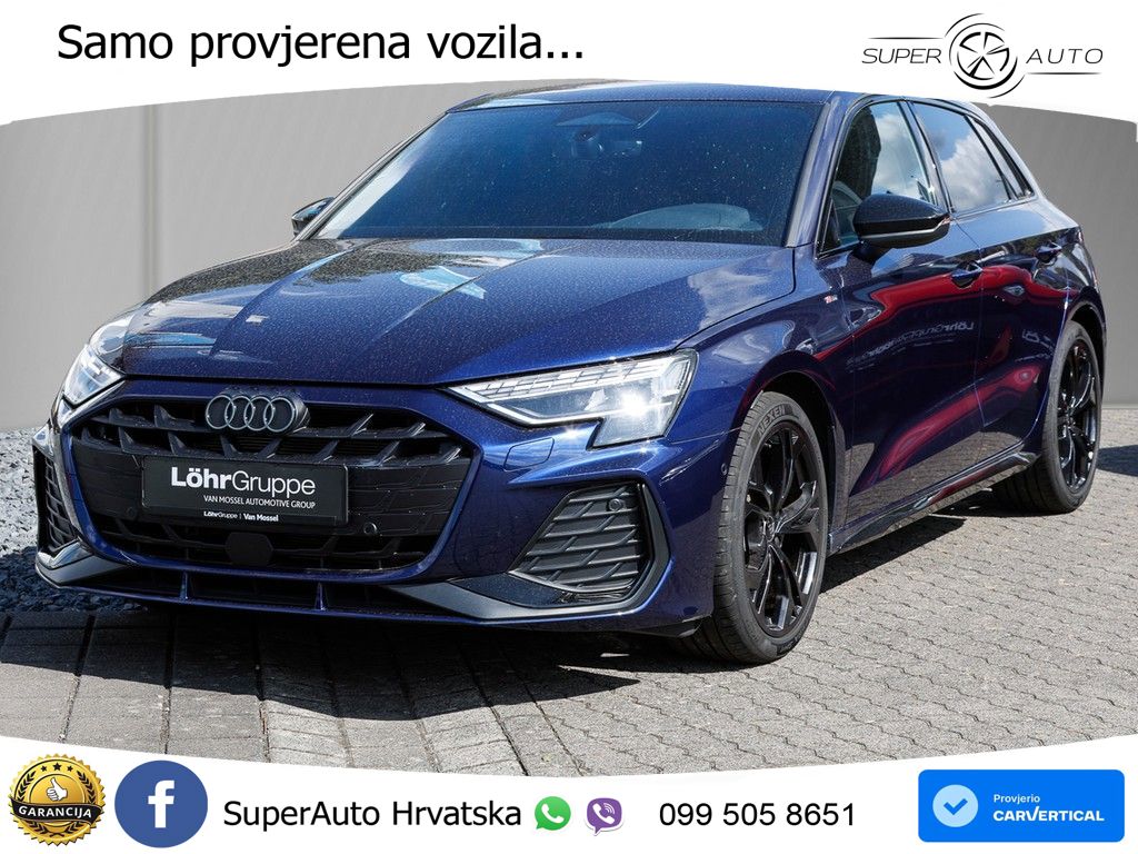 Audi A3 35 TFSI (150 KS) S tronic S line MATRIX+GR SJED+KAM