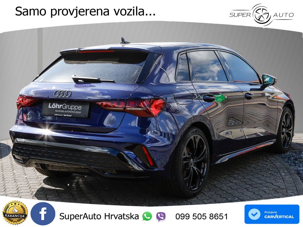 Audi A3 35 TFSI (150 KS) S tronic S line MATRIX+GR SJED+KAM