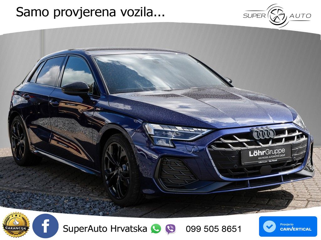 Audi A3 35 TFSI (150 KS) S tronic S line MATRIX+GR SJED+KAM