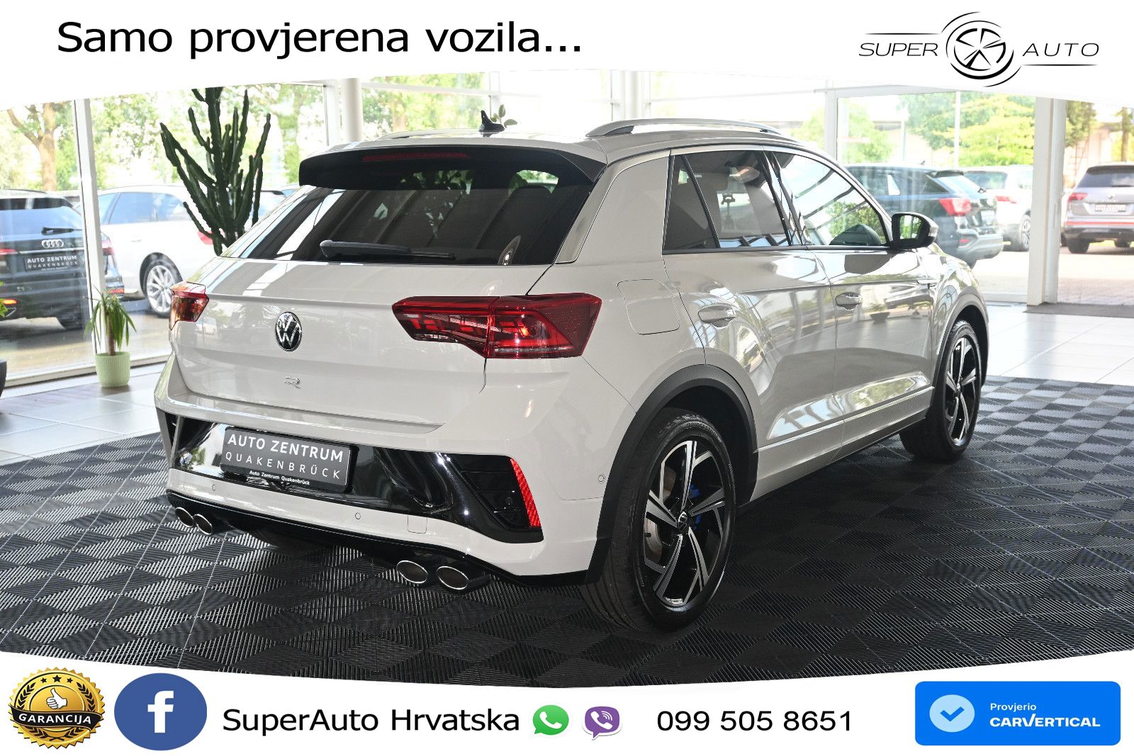 Volkswagen T-Roc I R 2.0 TSI (300 KS) OPF 4M DSG MATRIX+GR SJED+KAM