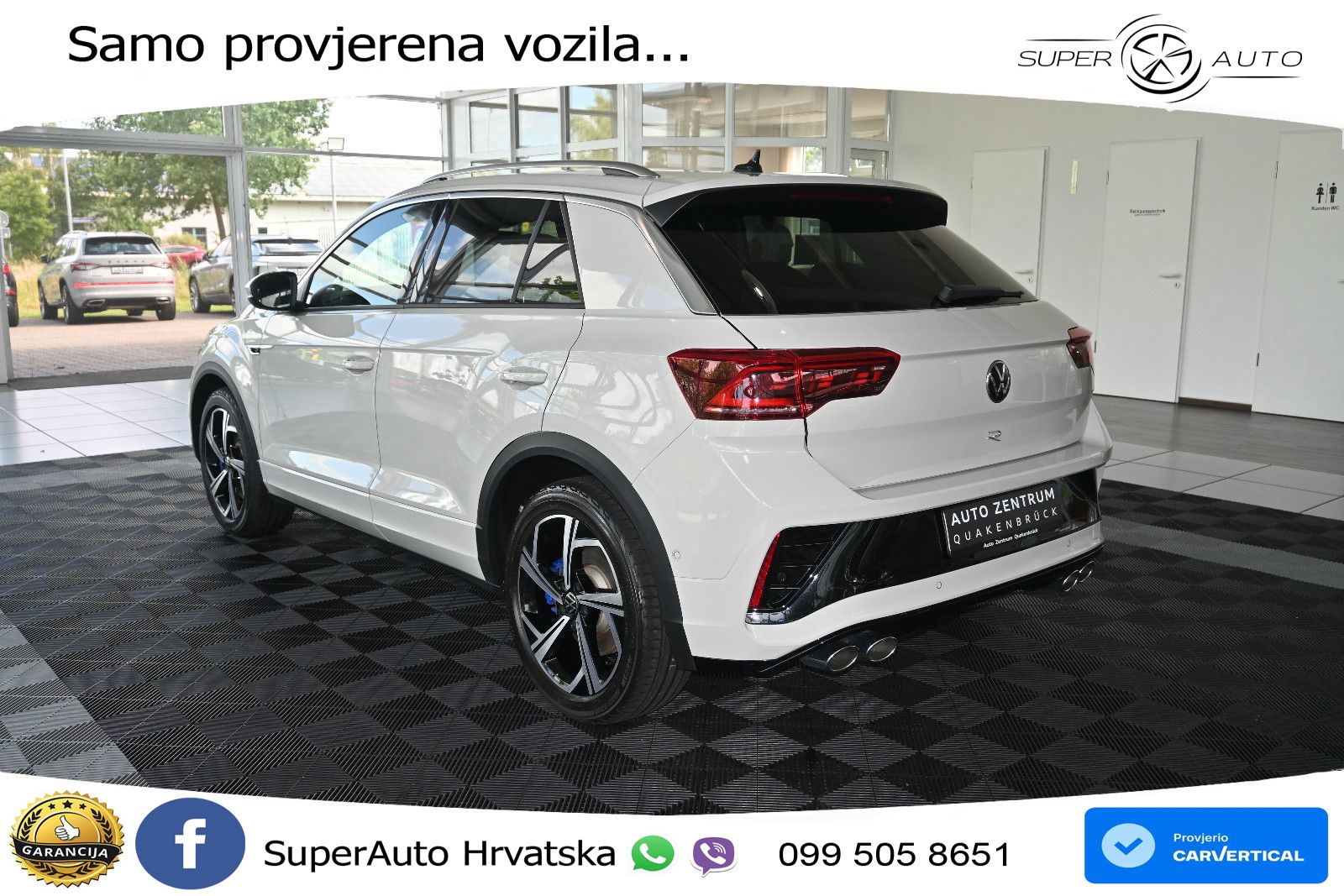 Volkswagen T-Roc I R 2.0 TSI (300 KS) OPF 4M DSG MATRIX+GR SJED+KAM