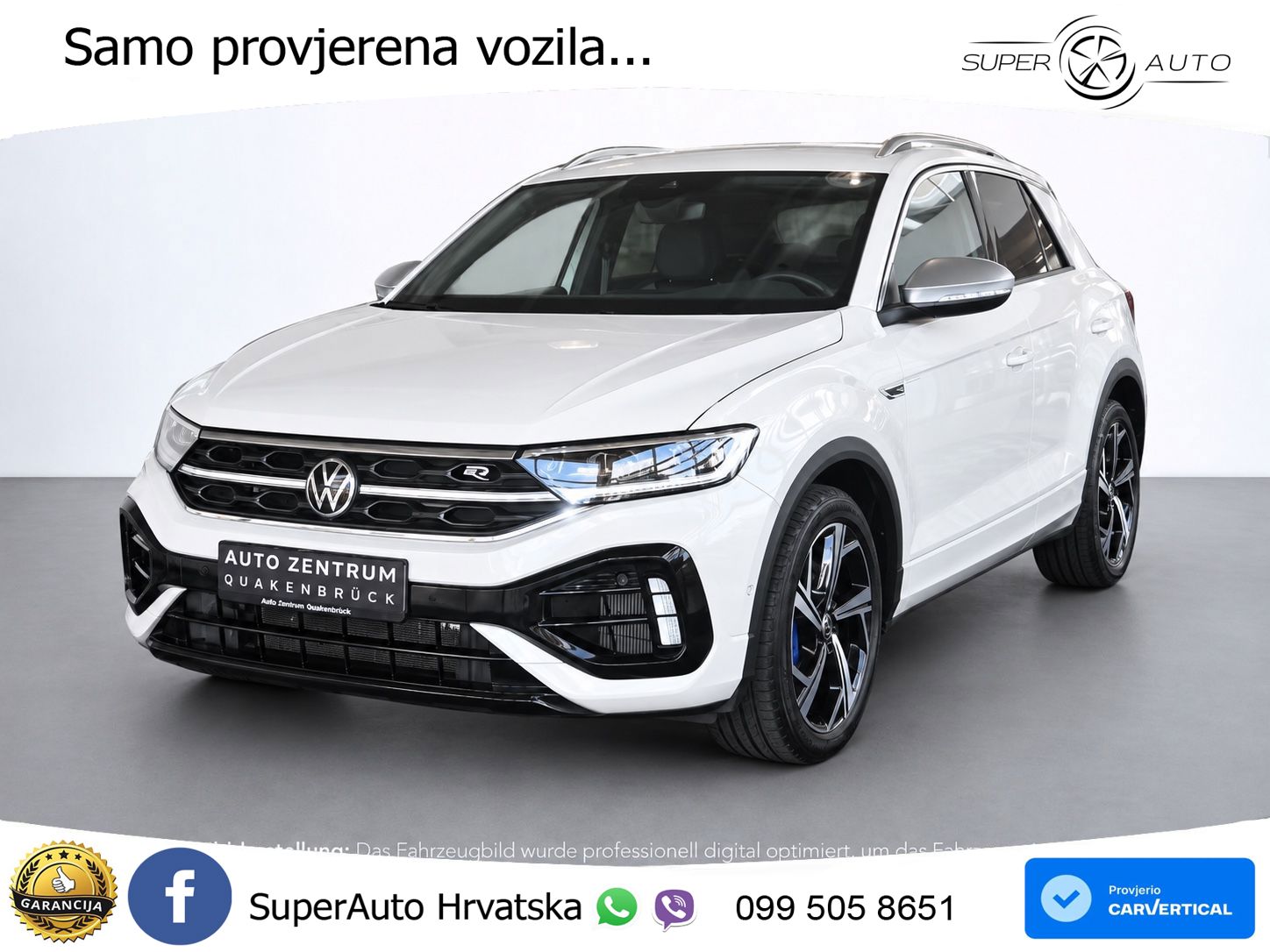 Volkswagen T-Roc I R 2.0 TSI (300 KS) OPF 4M DSG MATRIX+GR SJED+KAM