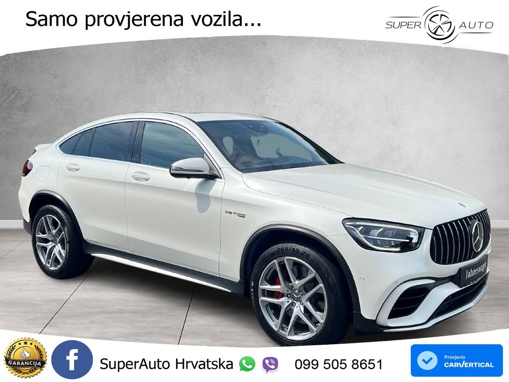 Mercedes GLC Coupe AMG 63 S V8 (510 KS) 4MATIC+ MCT ZRAČNI+ACC+GR SJED+360