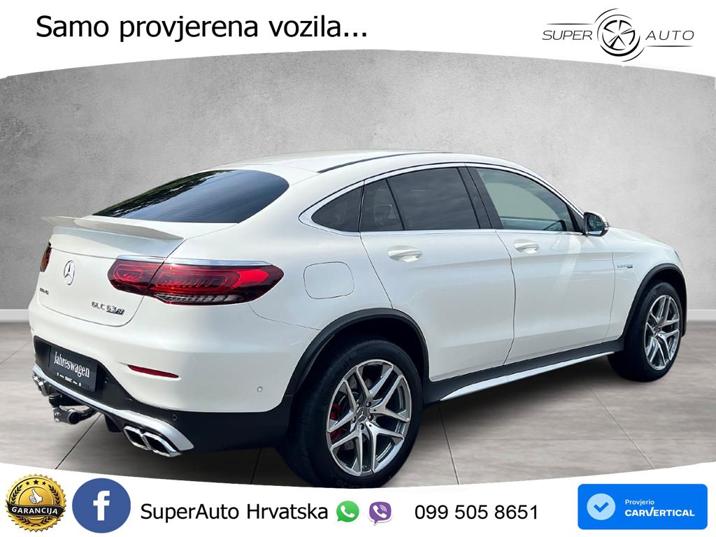 Mercedes GLC Coupe AMG 63 S V8 (510 KS) 4MATIC+ MCT ZRAČNI+ACC+GR SJED+360