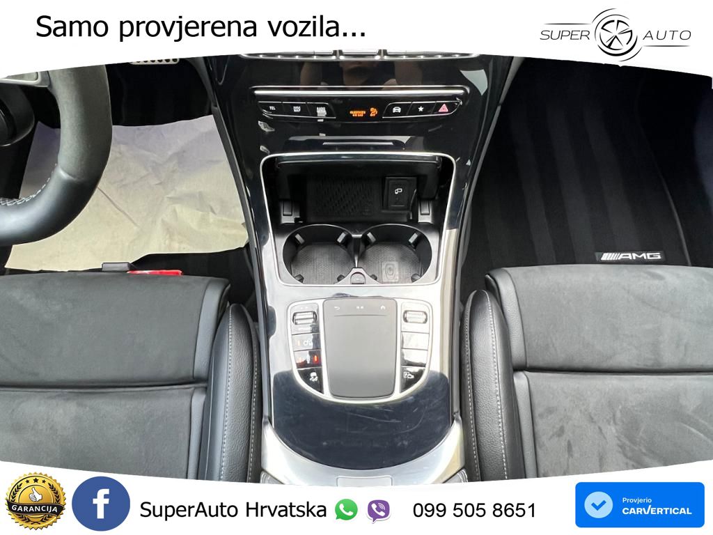Mercedes GLC Coupe AMG 63 S V8 (510 KS) 4MATIC+ MCT ZRAČNI+ACC+GR SJED+360