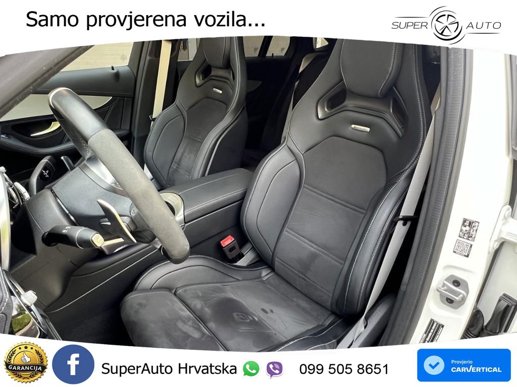 Mercedes GLC Coupe AMG 63 S V8 (510 KS) 4MATIC+ MCT ZRAČNI+ACC+GR SJED+360