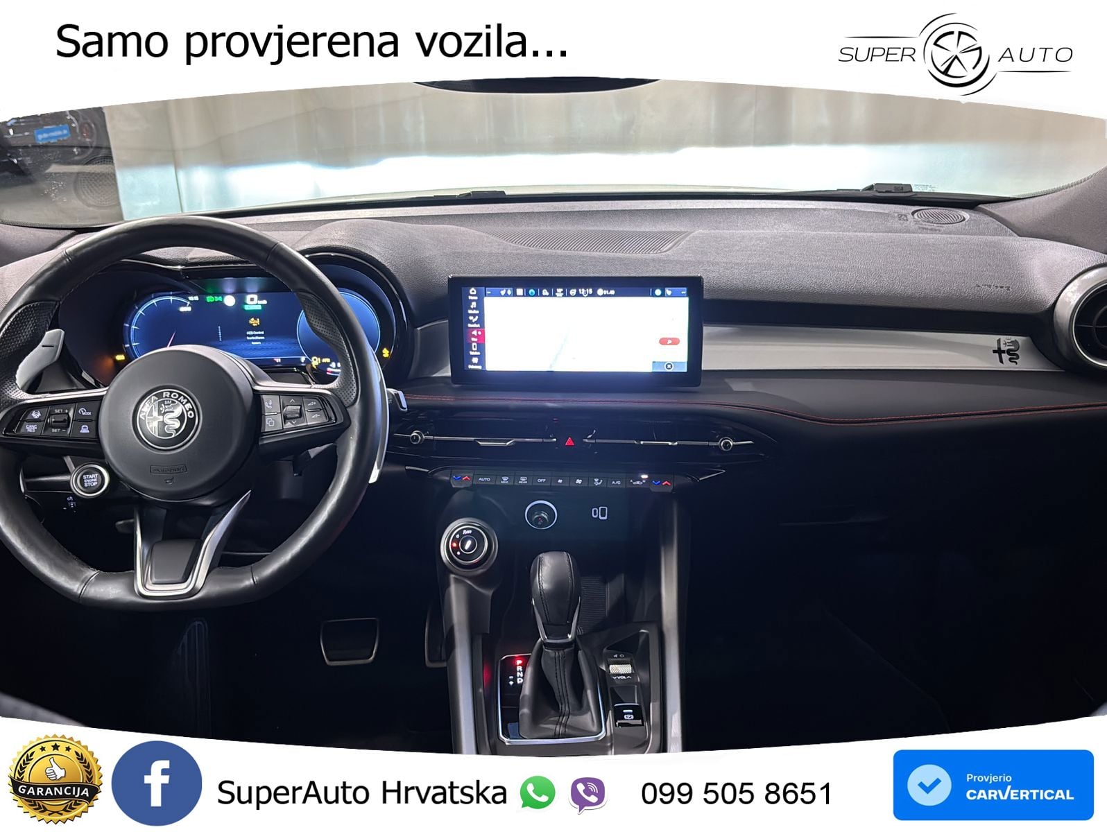 Alfa Romeo Tonale 1.3 T MultiAir (280 KS) Plug-in Hybrid eQ4 Automatic ACC+GR SJED+360+PANO