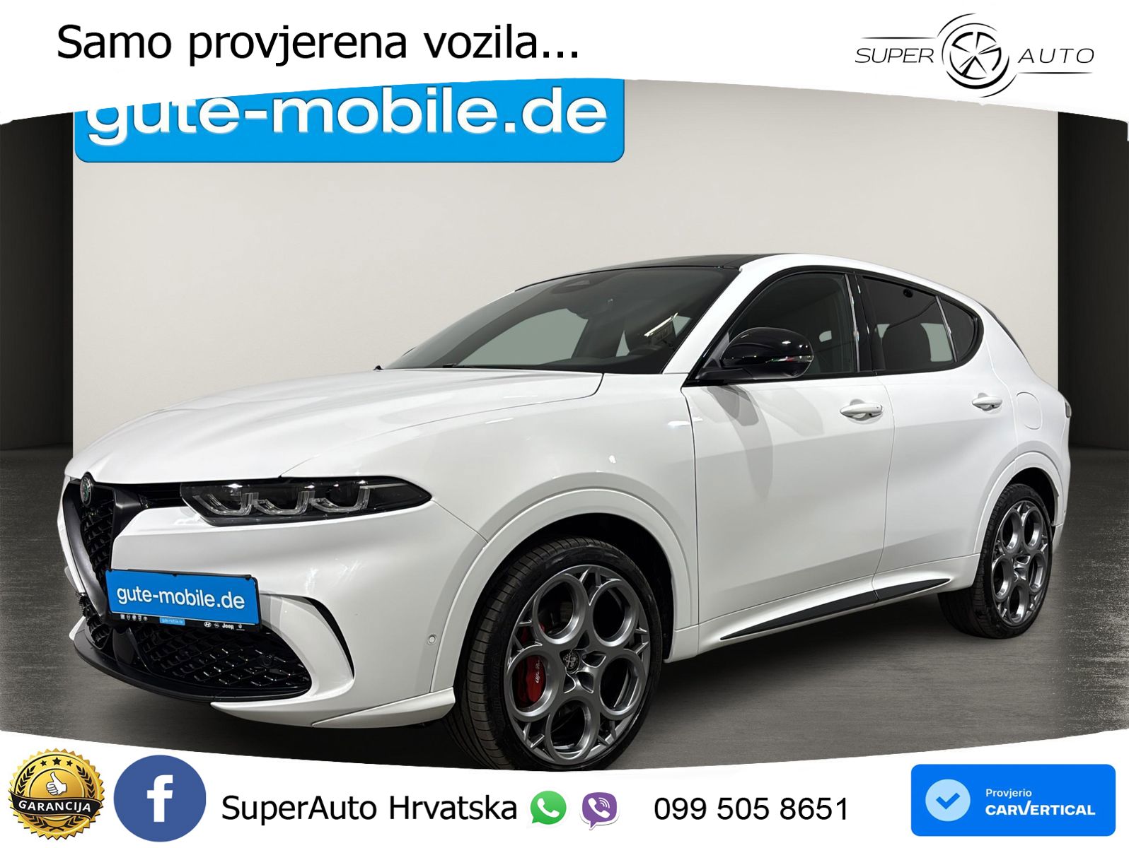 Alfa Romeo Tonale 1.3 T MultiAir (280 KS) Plug-in Hybrid eQ4 Automatic ACC+GR SJED+360+PANO