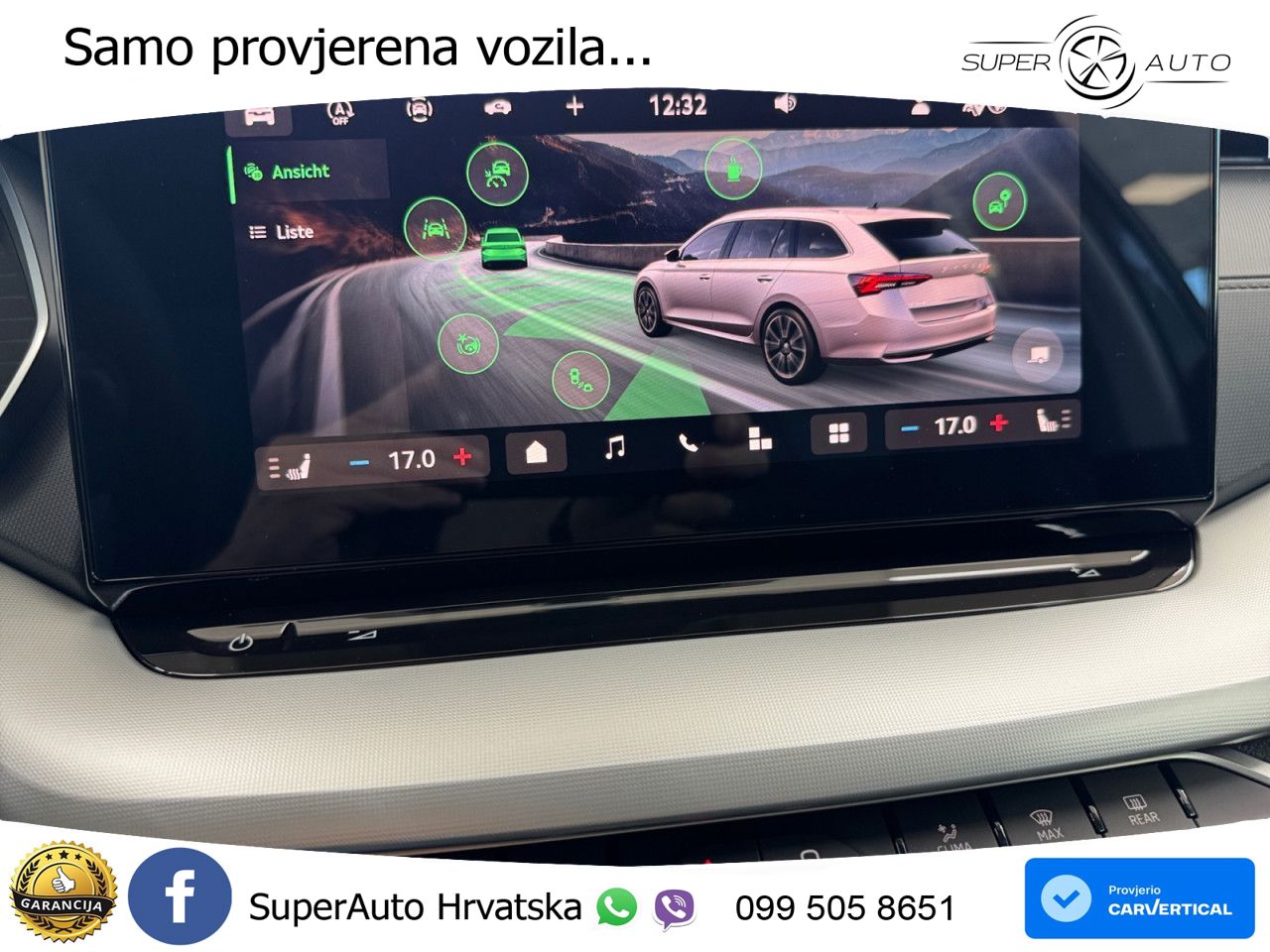 Škoda Octavia Combi 1.5 TSI (150 KS) DSG LED+GR SJED+ACC