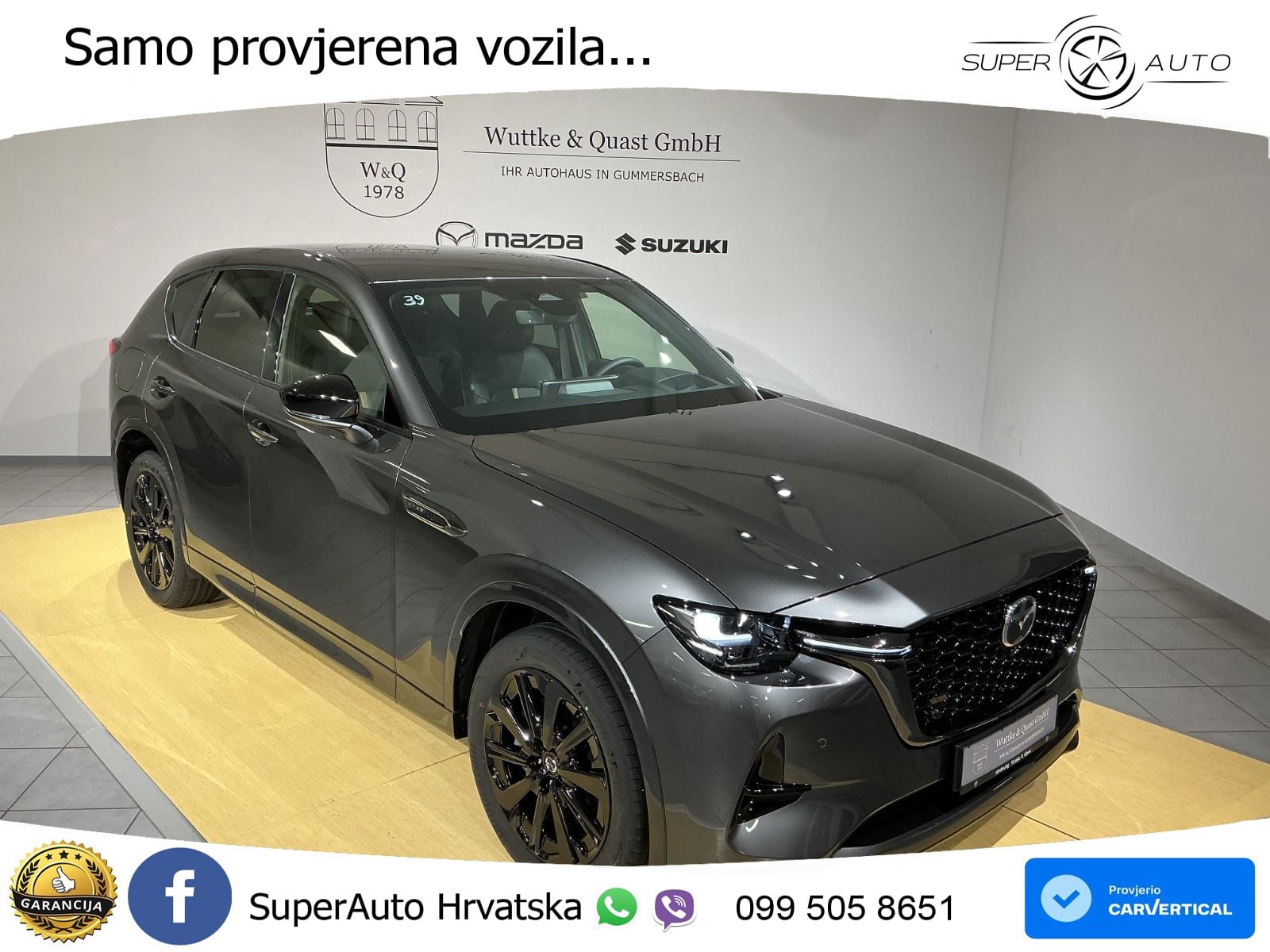 Mazda CX-60 2.5 e-Skyactiv (328 KS) AWD Automatic LED+GR SJED+ACC