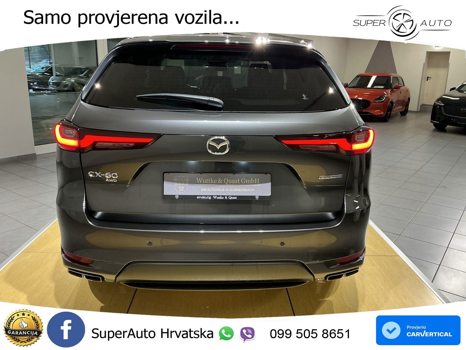 Mazda CX-60 2.5 e-Skyactiv (328 KS) AWD Automatic LED+GR SJED+ACC