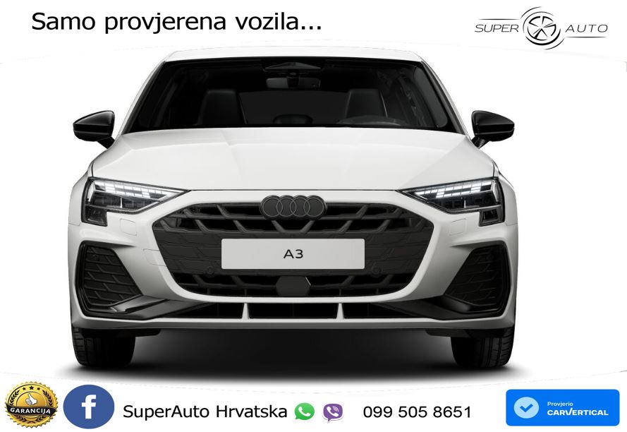 Audi A3 35 TFSI (150 KS) S tronic LED+GR SJED+ACC