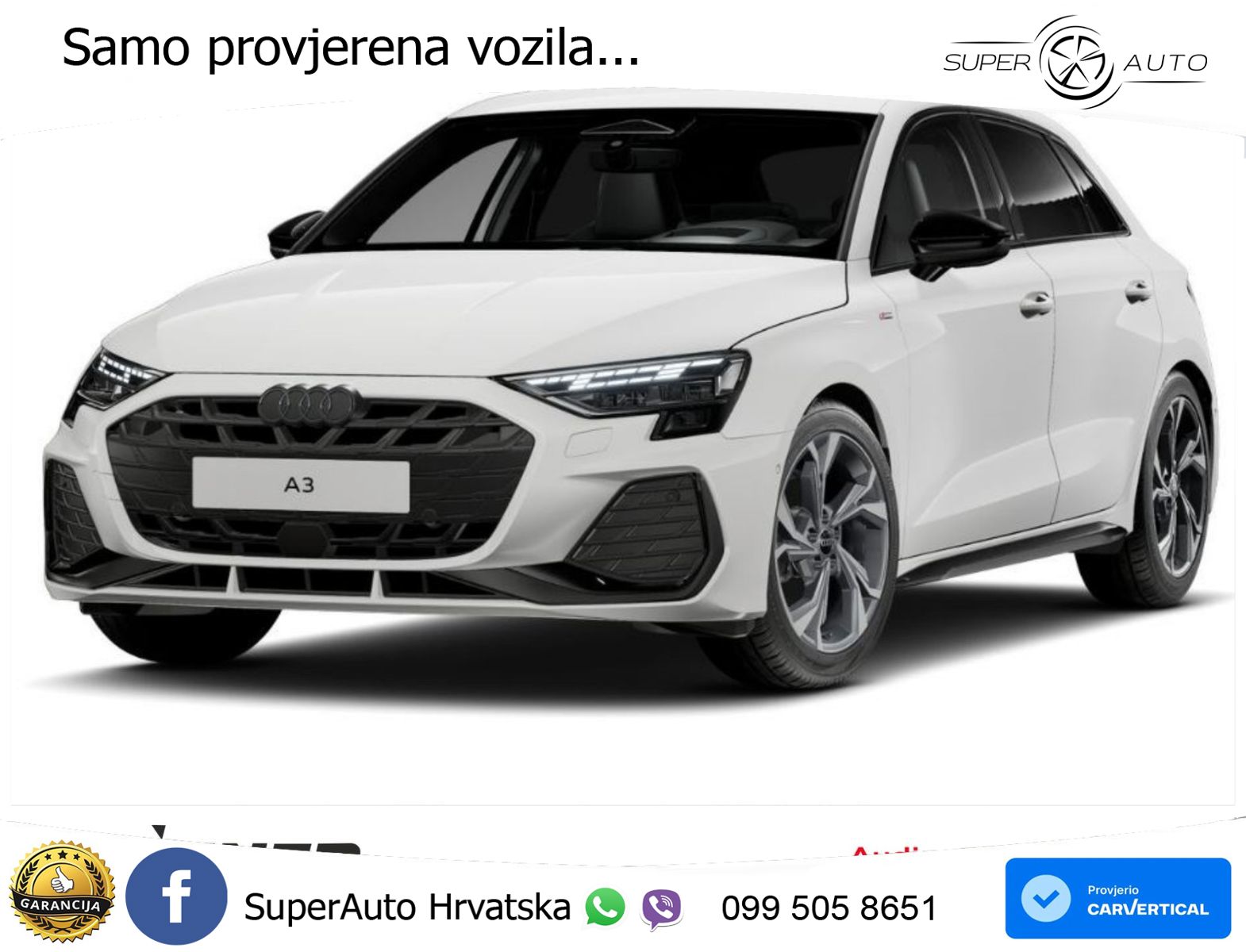 Audi A3 35 TFSI (150 KS) S tronic LED+GR SJED+ACC