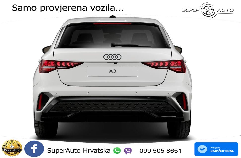 Audi A3 35 TFSI (150 KS) S tronic LED+GR SJED+ACC