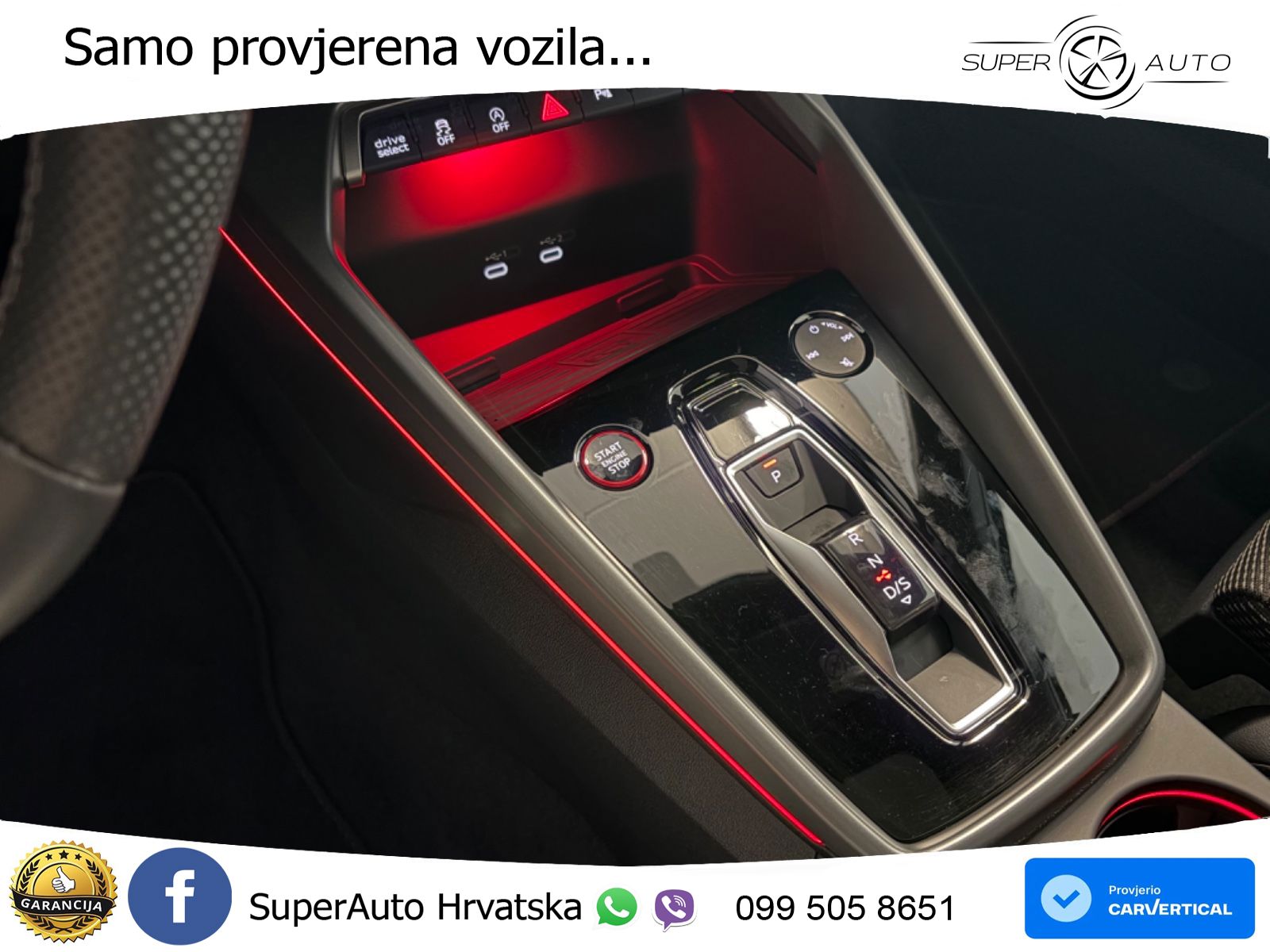 Audi S3 Limuzina 2.0 TFSI (333 KS) quattro S tronic LED+GR SJED+ACC