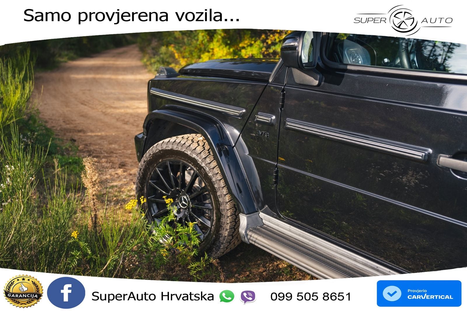 Mercedes G 500 Long V8 (422 KS) 4MATIC 9G-TRONIC AMG LED+GR SJED+ACC