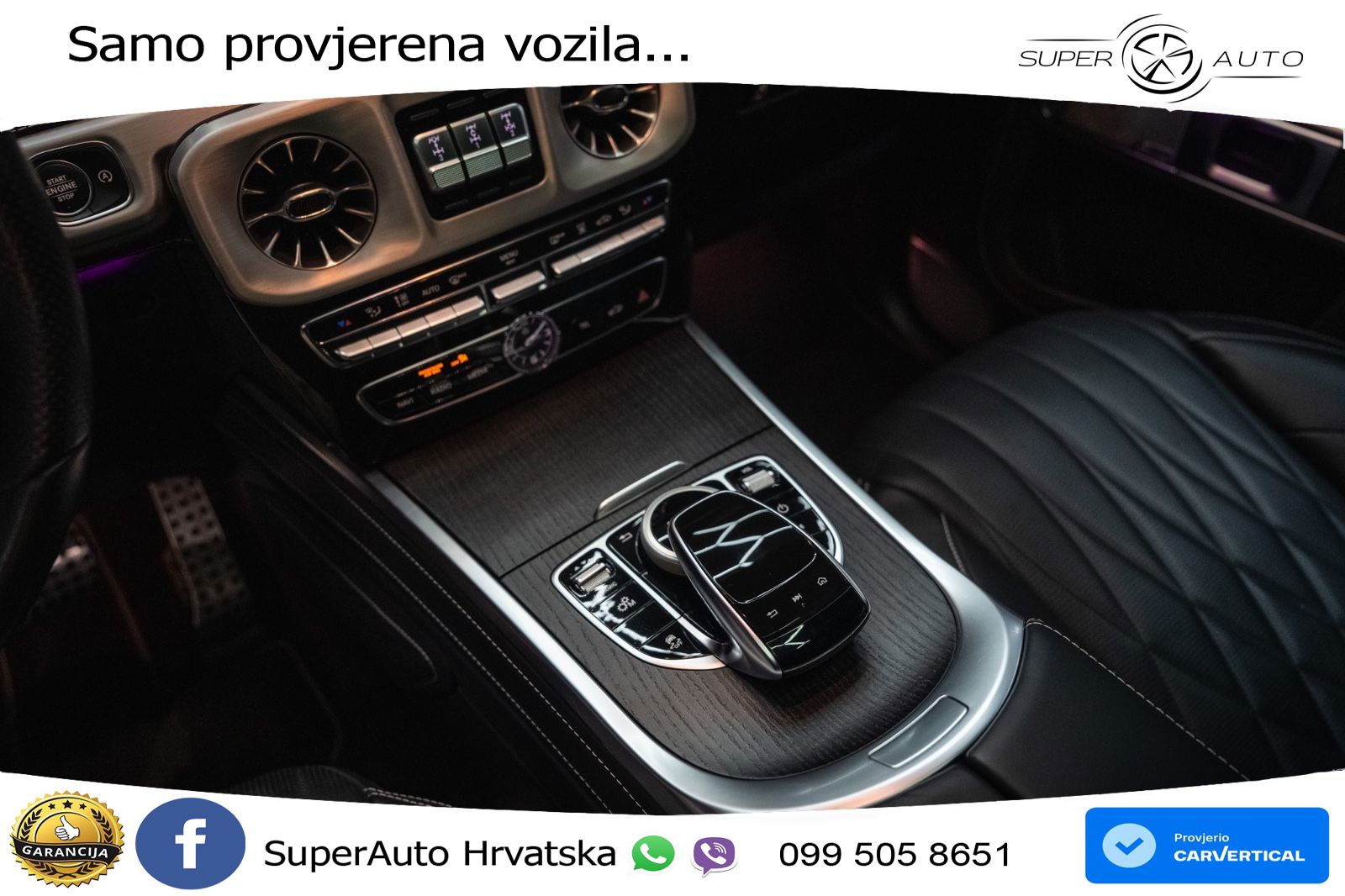 Mercedes G 500 Long V8 (422 KS) 4MATIC 9G-TRONIC AMG LED+GR SJED+ACC