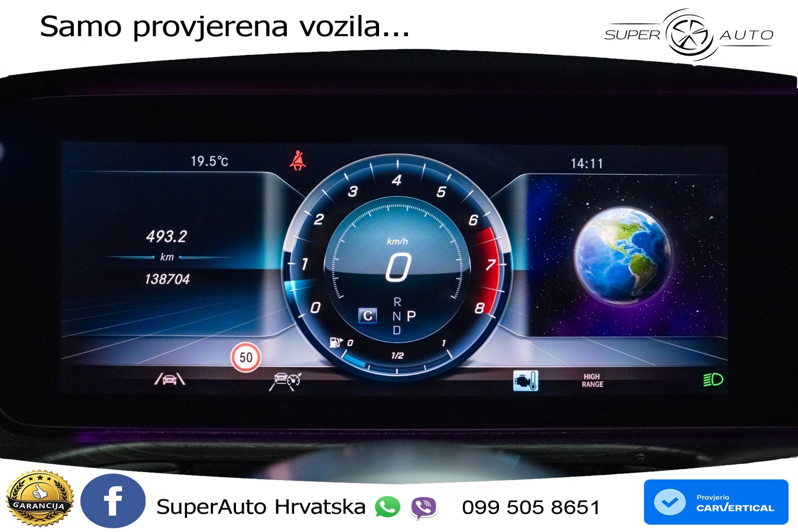 Mercedes G 500 Long V8 (422 KS) 4MATIC 9G-TRONIC AMG LED+GR SJED+ACC