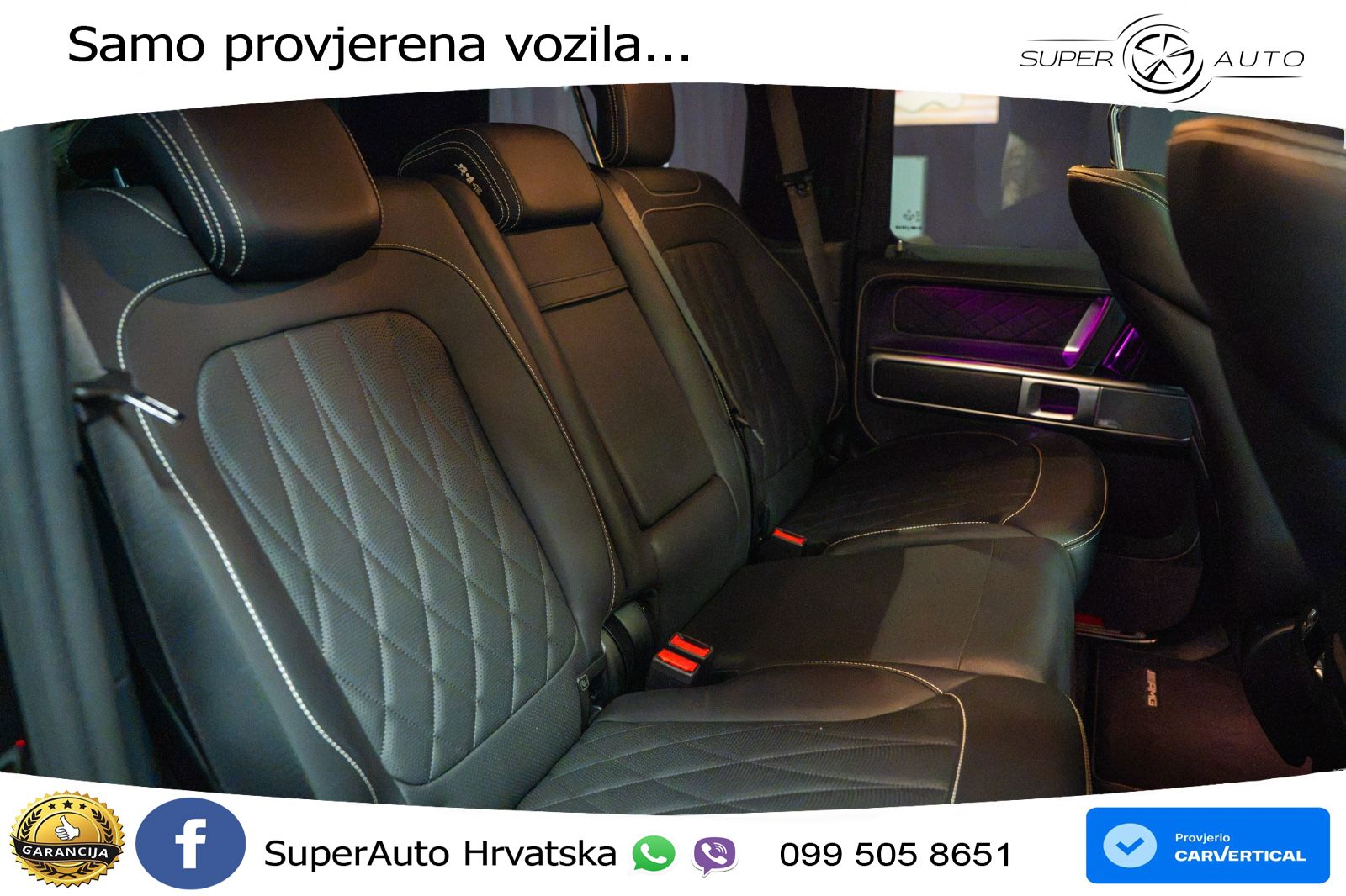 Mercedes G 500 Long V8 (422 KS) 4MATIC 9G-TRONIC AMG LED+GR SJED+ACC