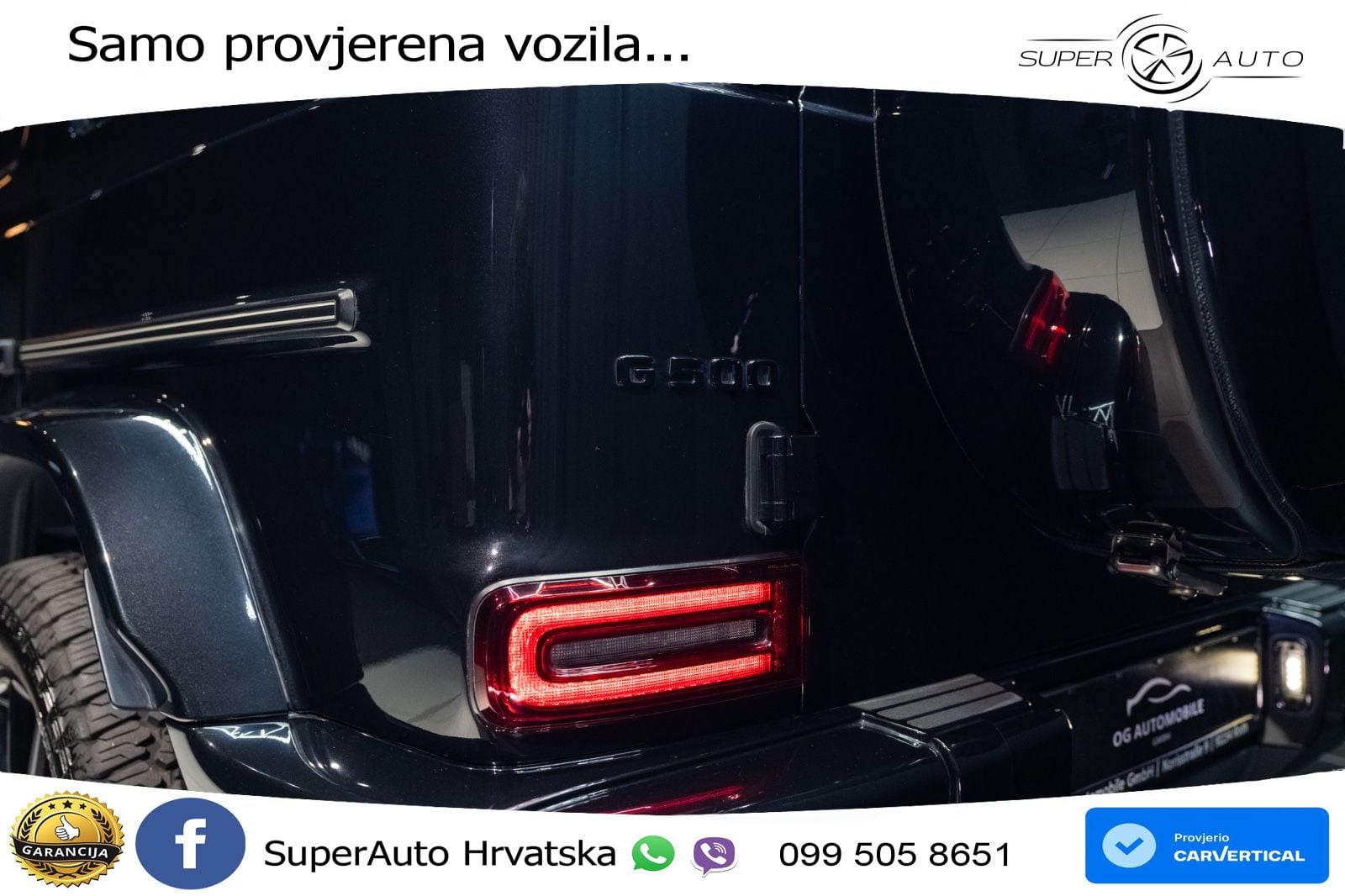 Mercedes G 500 Long V8 (422 KS) 4MATIC 9G-TRONIC AMG LED+GR SJED+ACC