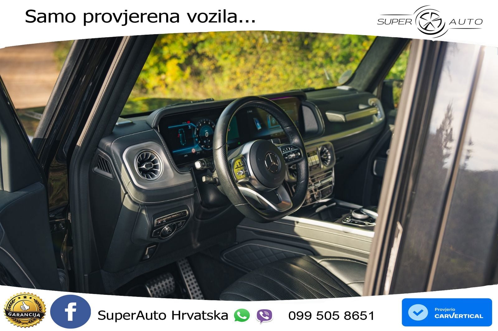 Mercedes G 500 Long V8 (422 KS) 4MATIC 9G-TRONIC AMG LED+GR SJED+ACC