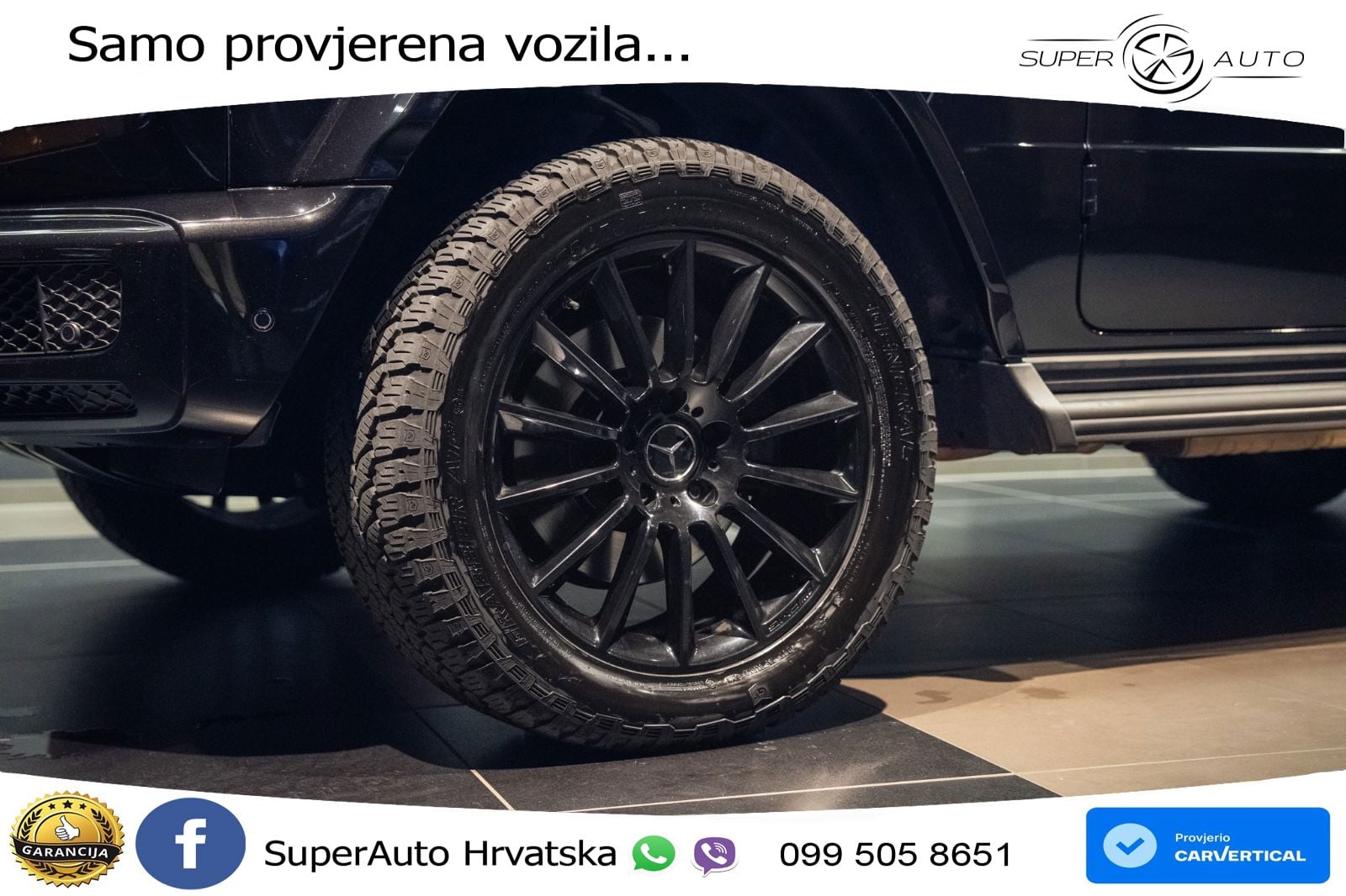 Mercedes G 500 Long V8 (422 KS) 4MATIC 9G-TRONIC AMG LED+GR SJED+ACC