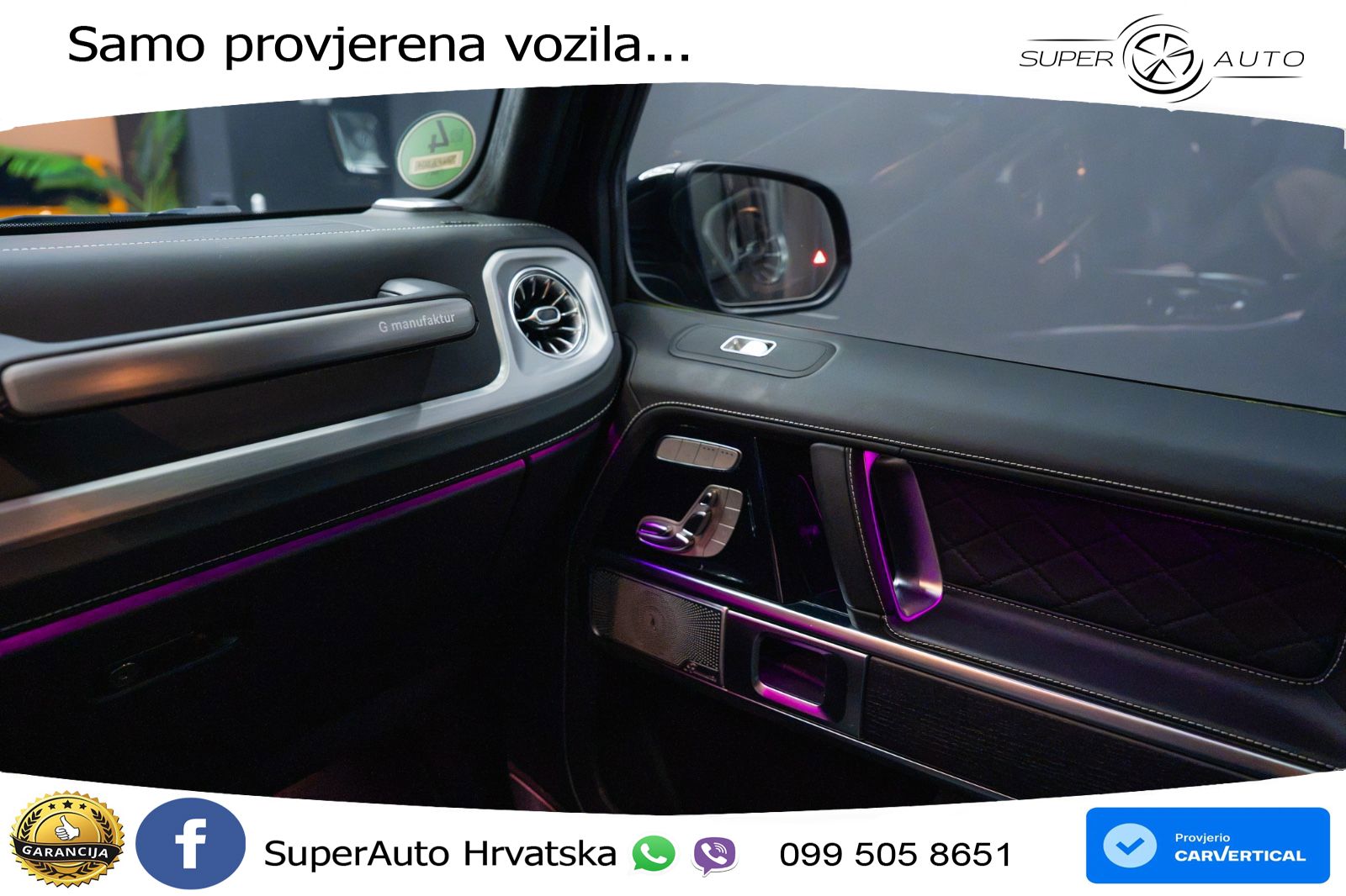 Mercedes G 500 Long V8 (422 KS) 4MATIC 9G-TRONIC AMG LED+GR SJED+ACC