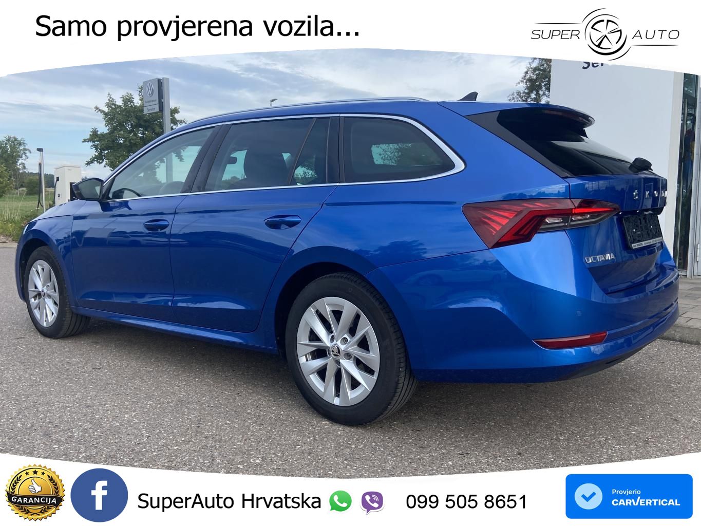 Škoda Octavia Combi 2.0 TDI (150 KS) DSG LED+GR SJED+ACC