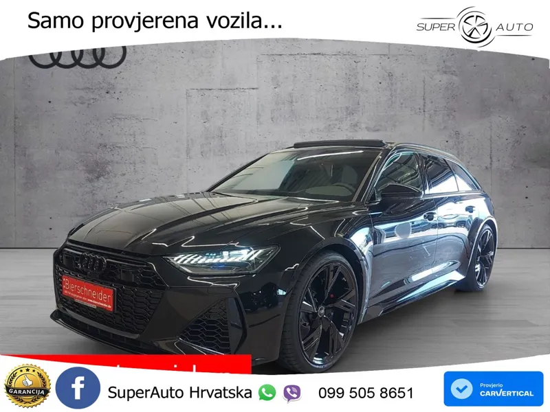 Audi RS6 Avant 4.0 TFSI V8 (600 KS) quattro Tiptronic Kuka LED+GR SJED+ACC