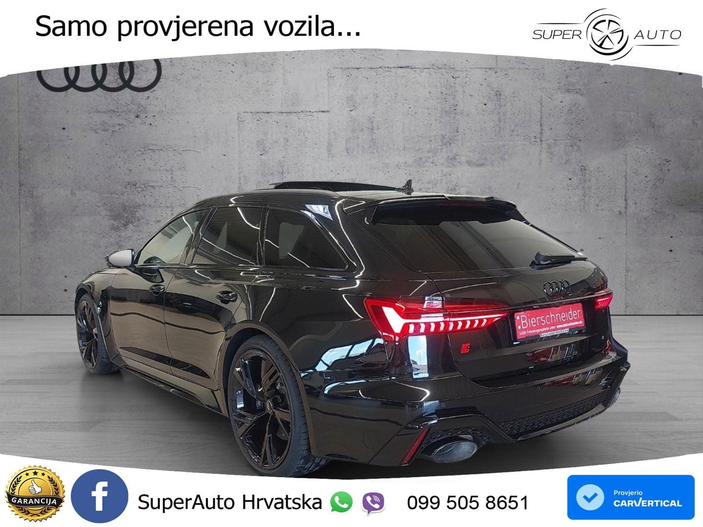 Audi RS6 Avant 4.0 TFSI V8 (600 KS) quattro Tiptronic Kuka LED+GR SJED+ACC