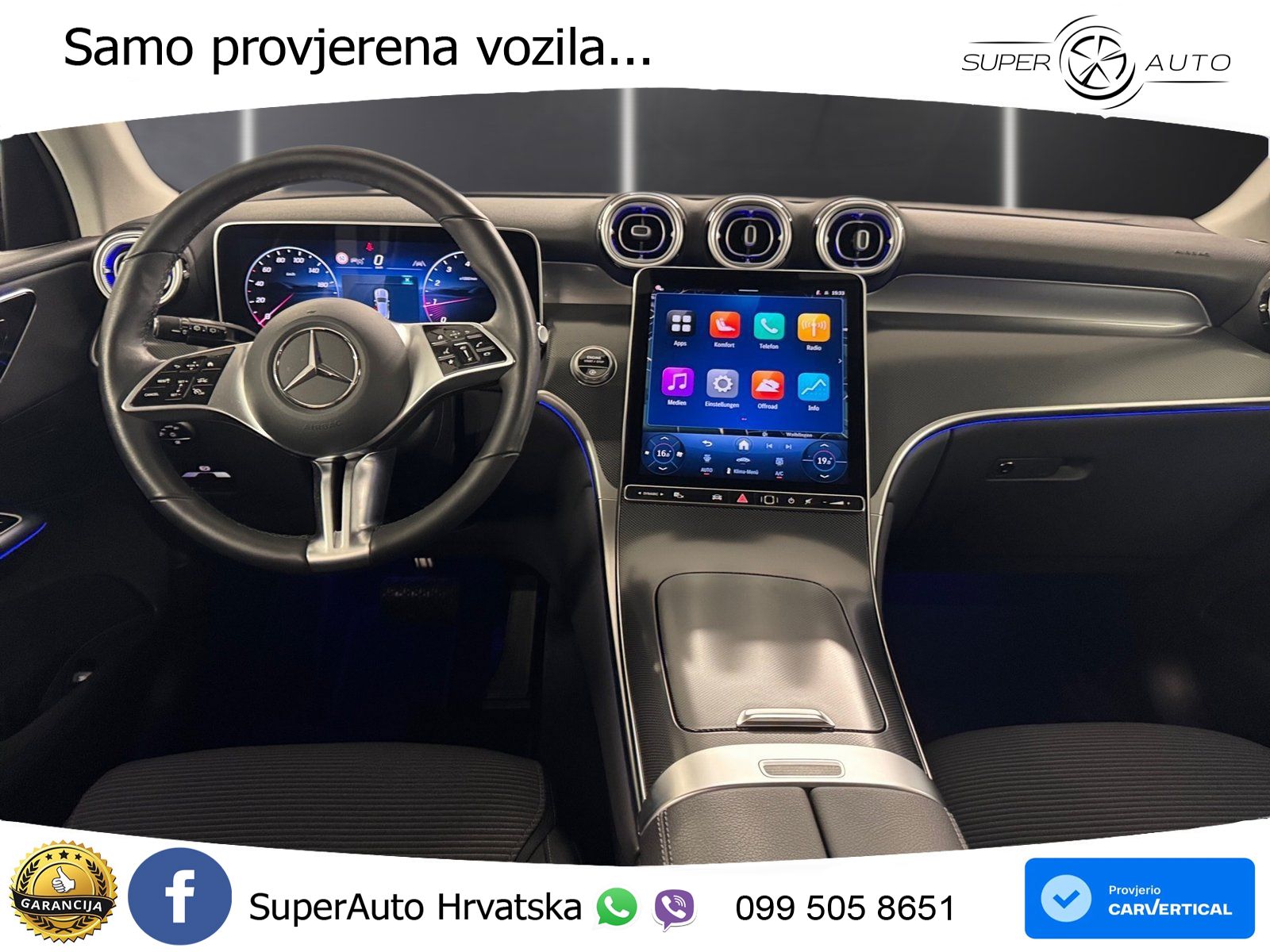 Mercedes GLC 200 (204 KS) 4MATIC 9G-TRONIC Avantgarde LED+GR SJED+ACC