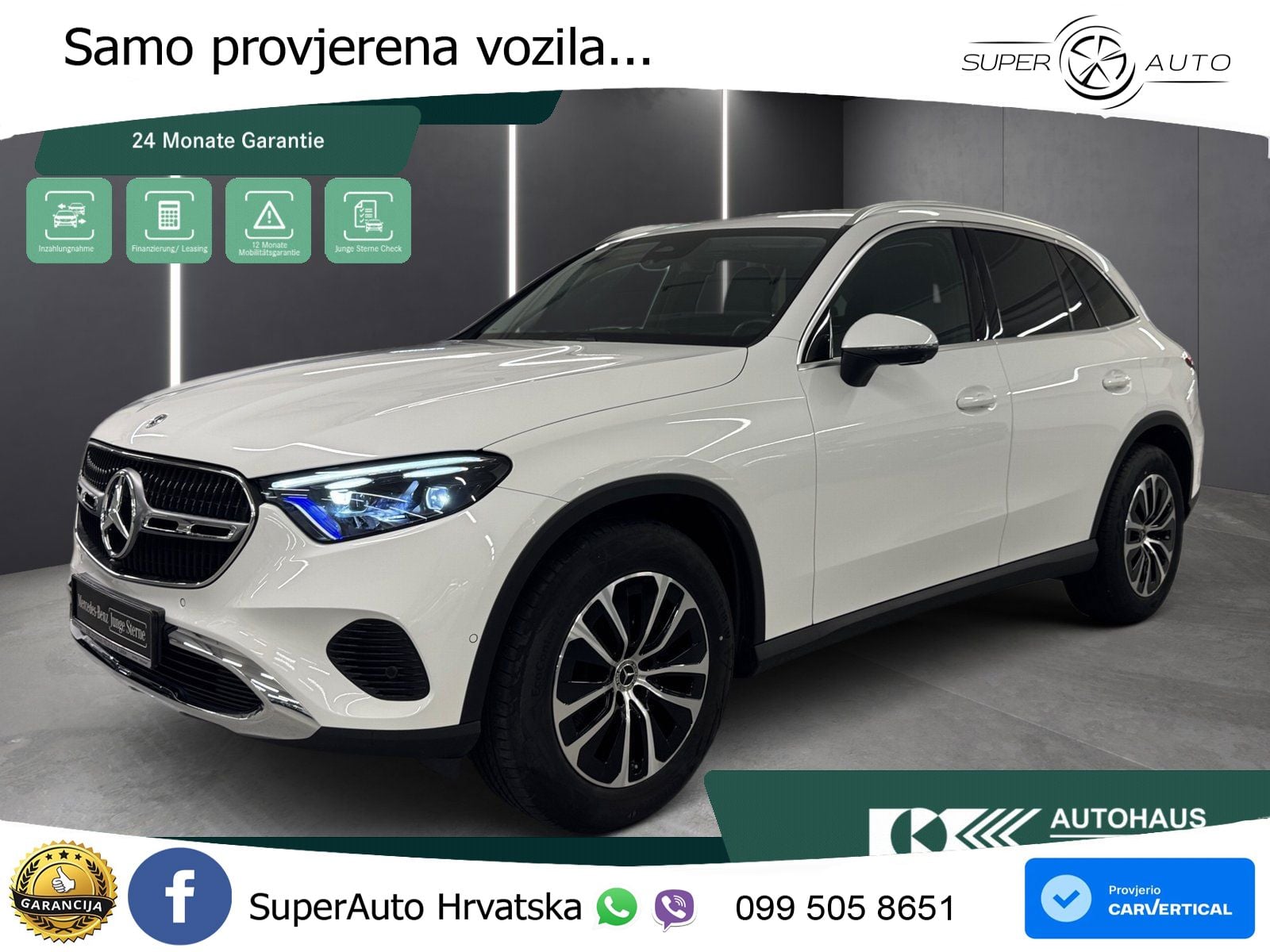 Mercedes GLC 200 (204 KS) 4MATIC 9G-TRONIC Avantgarde LED+GR SJED+ACC