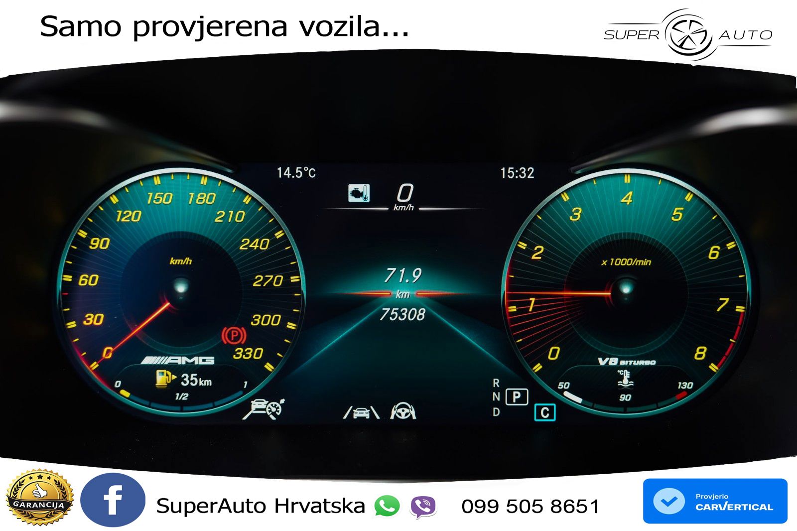 Mercedes GLC Coupe AMG 63 S V8 (510 KS) 4MATIC+ MCT LED+GR SJED+ACC