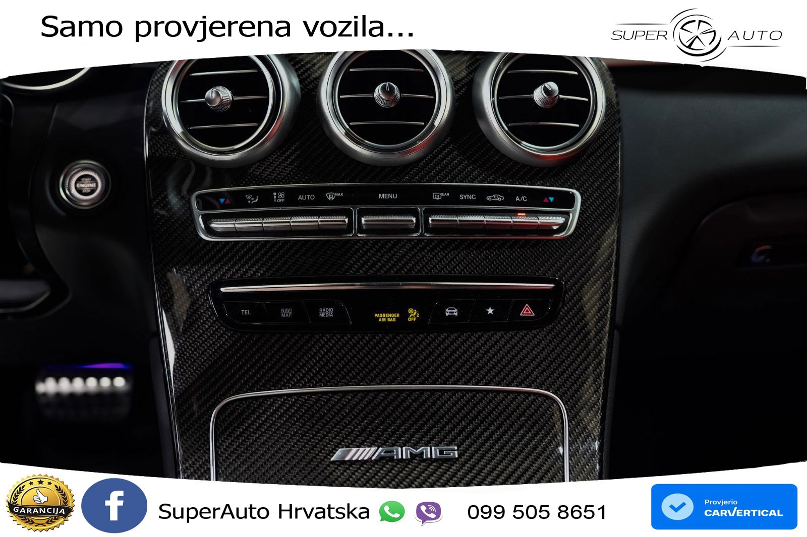 Mercedes GLC Coupe AMG 63 S V8 (510 KS) 4MATIC+ MCT LED+GR SJED+ACC