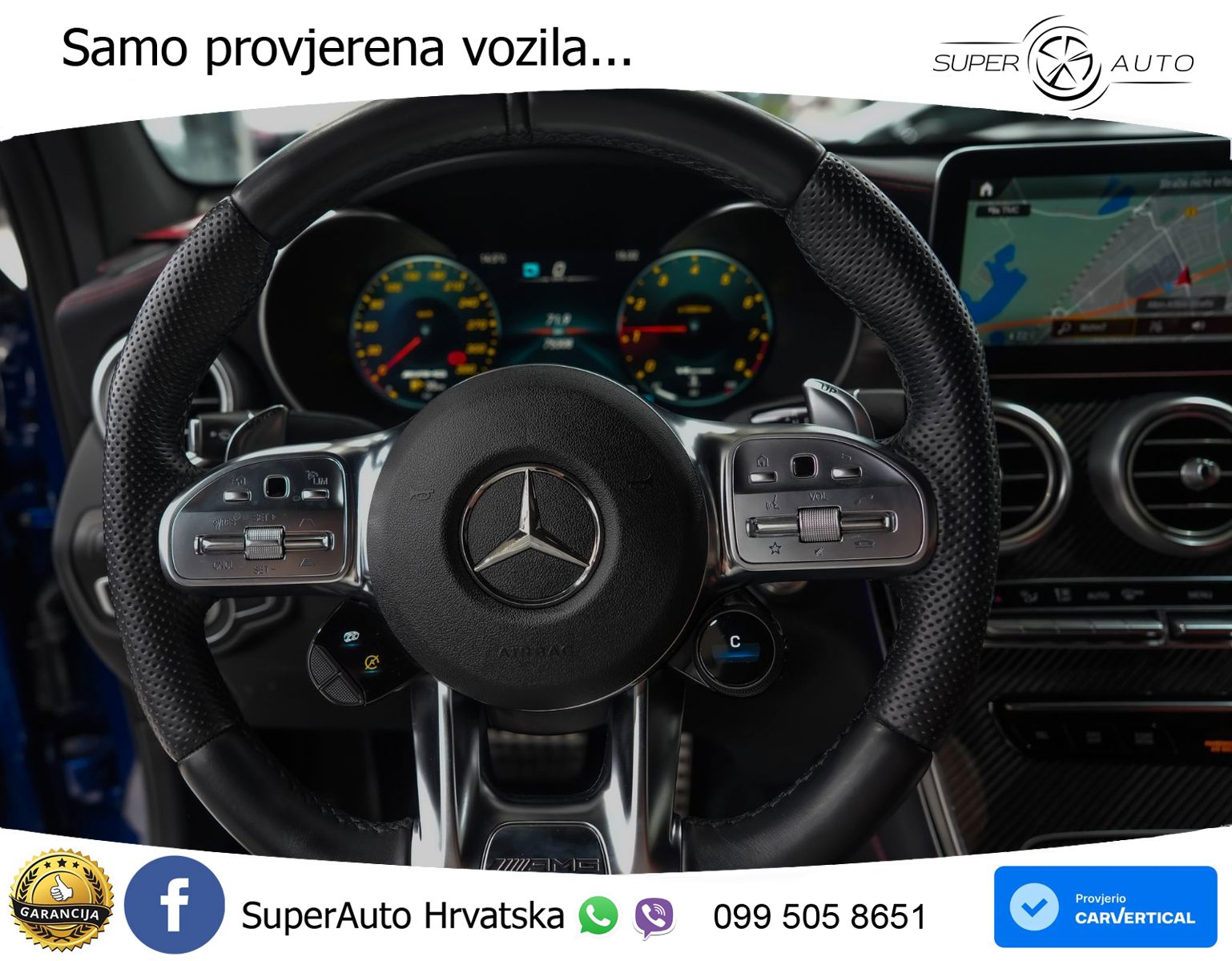 Mercedes GLC Coupe AMG 63 S V8 (510 KS) 4MATIC+ MCT LED+GR SJED+ACC