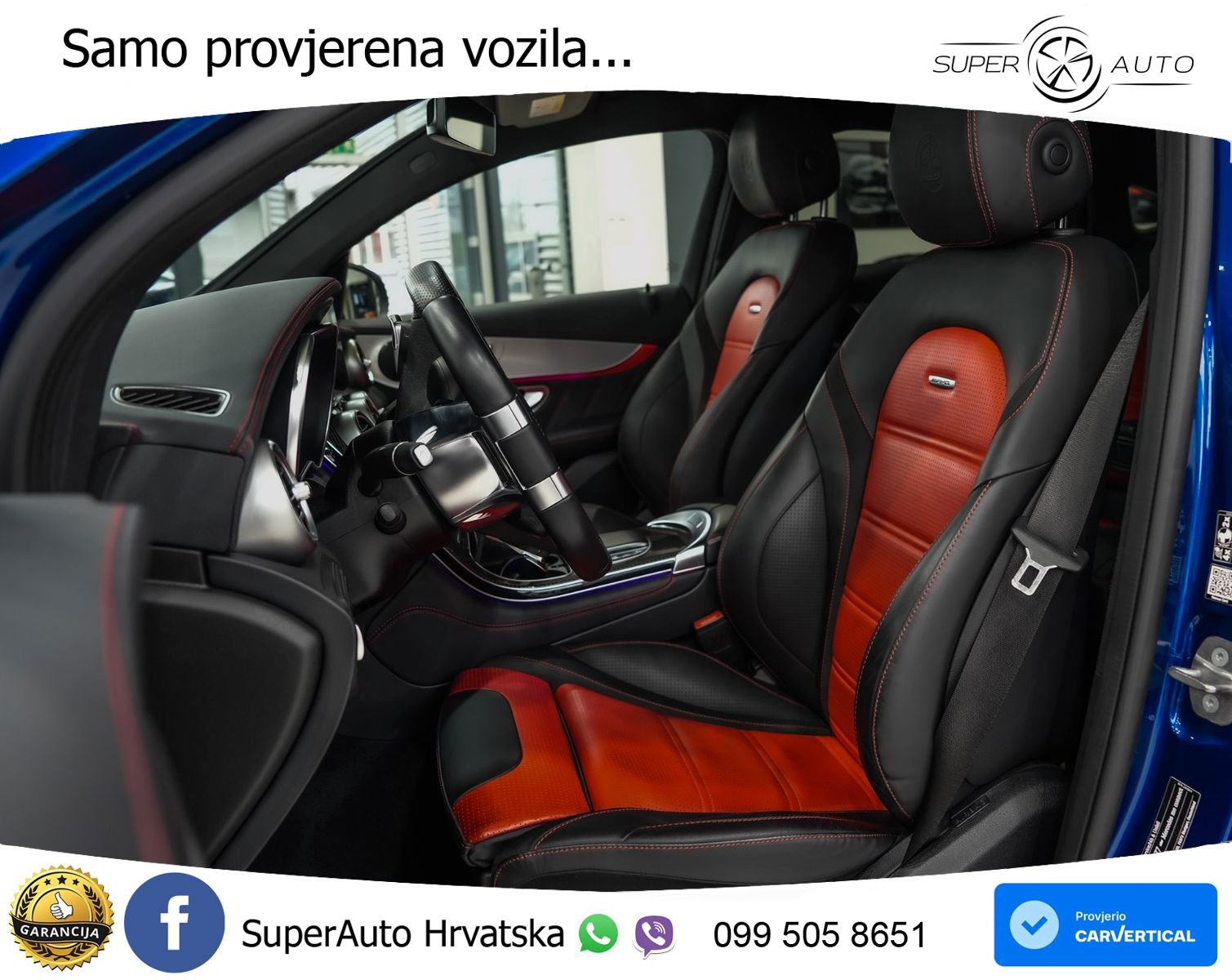Mercedes GLC Coupe AMG 63 S V8 (510 KS) 4MATIC+ MCT LED+GR SJED+ACC