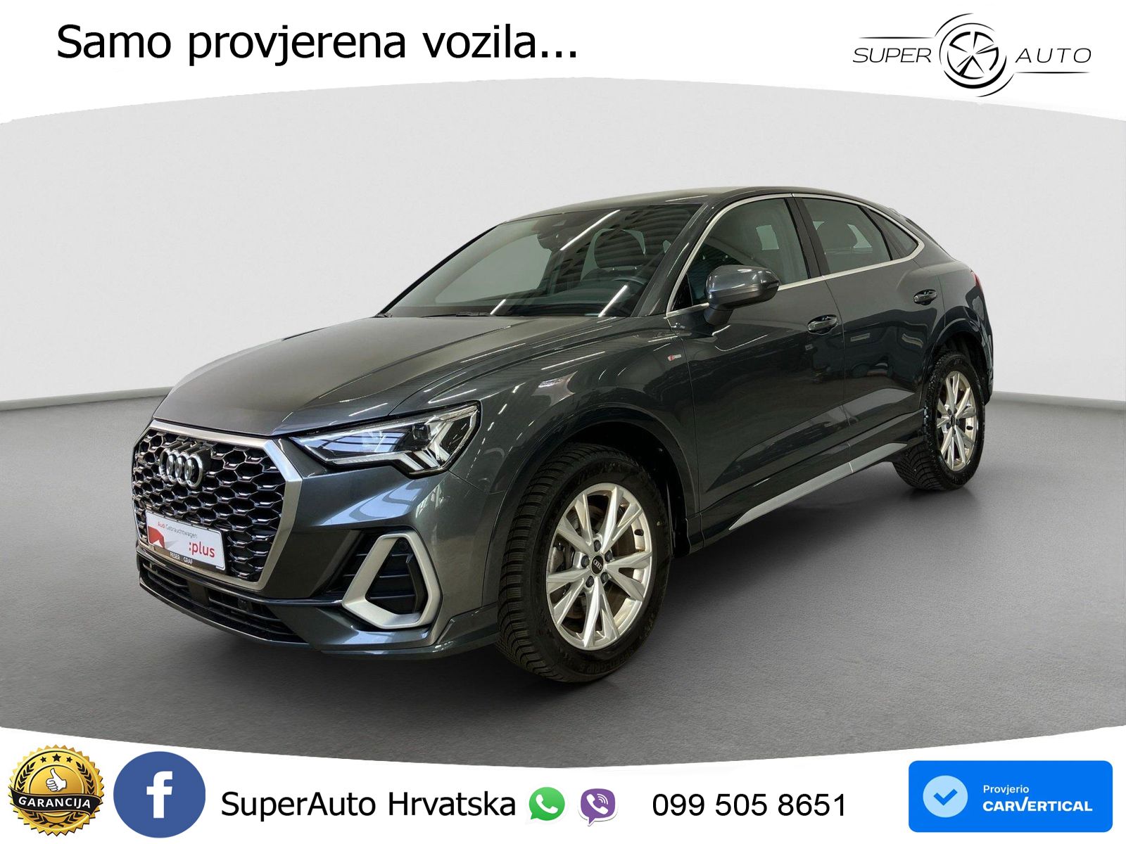 Audi Q3 II Sportback 40 TFSI (190 KS) quattro S tronic S line