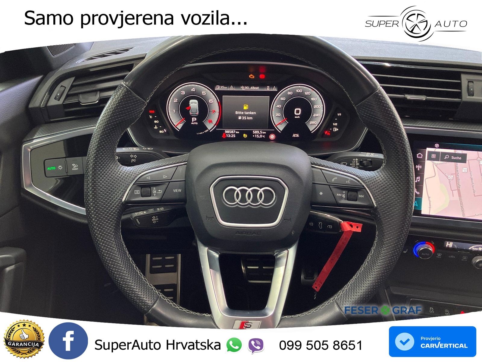 Audi Q3 II Sportback 40 TFSI (190 KS) quattro S tronic S line