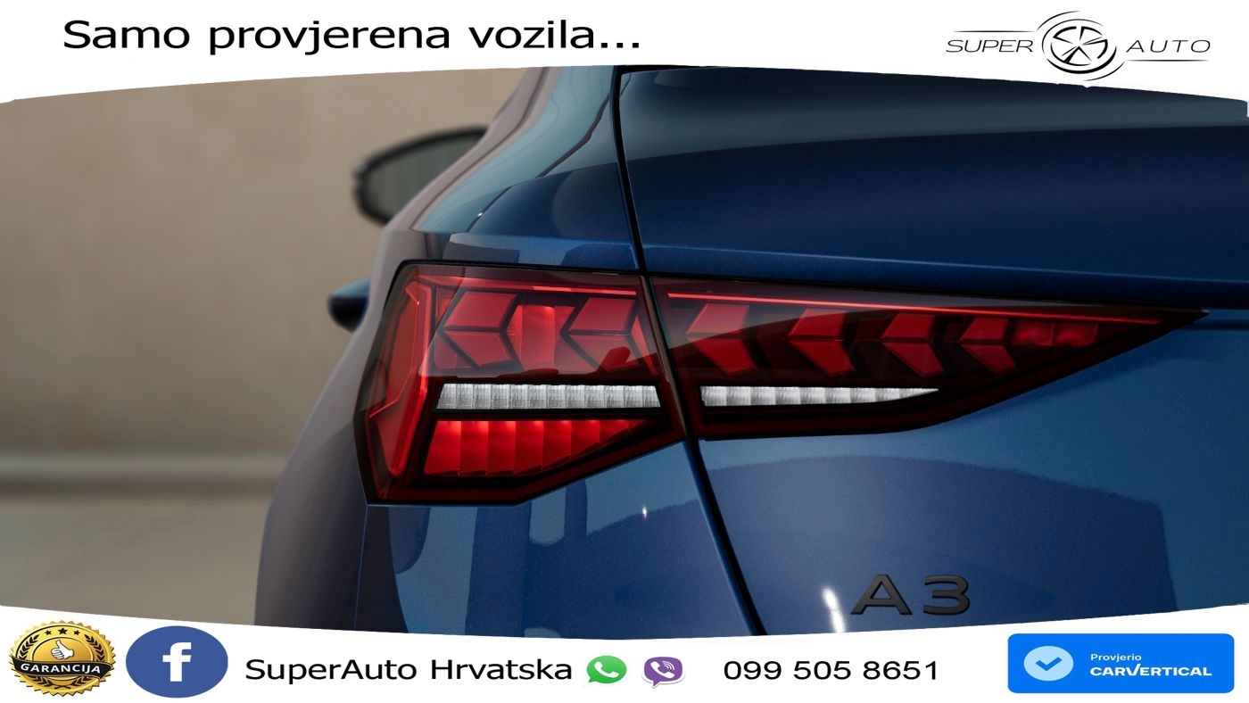 Audi A3 Sportback 30 TFSI (116 KS) Mild Hybrid S tronic S line MATRIX+GR SJED+KAM