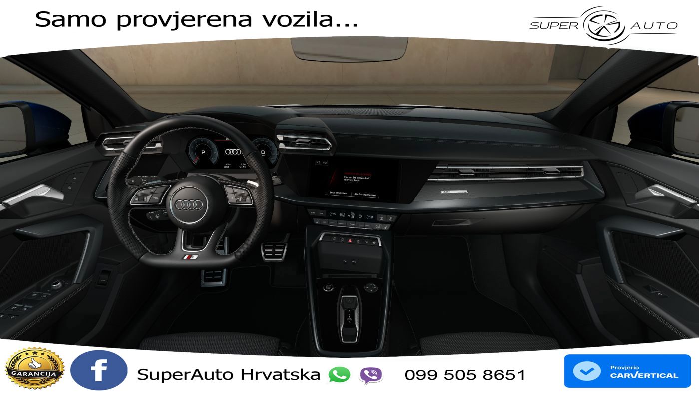 Audi A3 Sportback 30 TFSI (116 KS) Mild Hybrid S tronic S line MATRIX+GR SJED+KAM