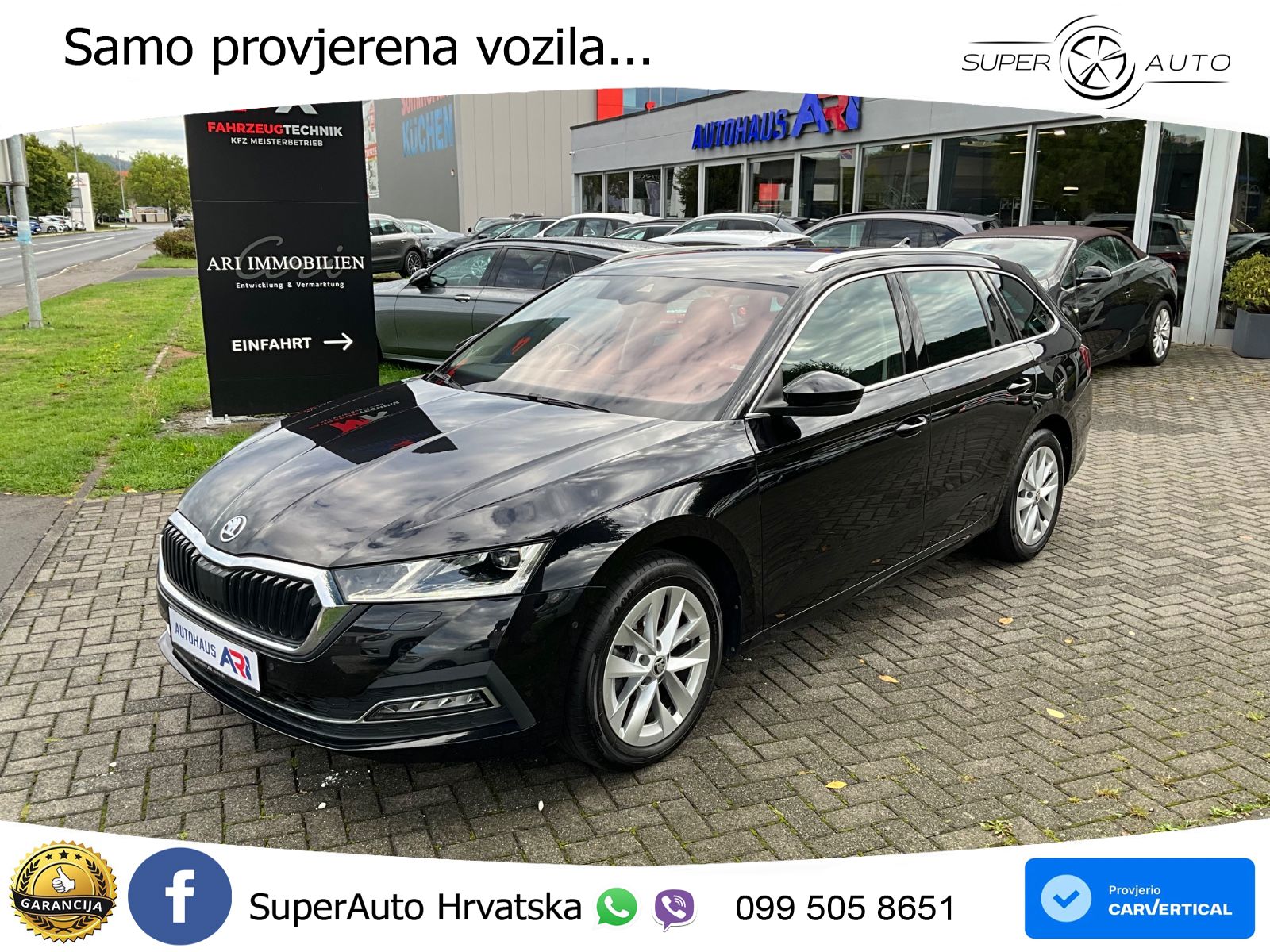 Škoda Octavia Combi 2.0 TDI (150 KS) DSG LED+GR SJED+ACC