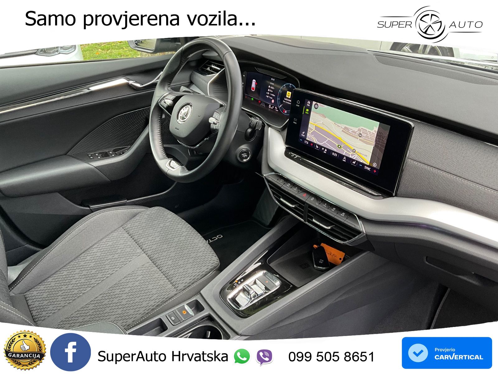 Škoda Octavia Combi 2.0 TDI (150 KS) DSG LED+GR SJED+ACC