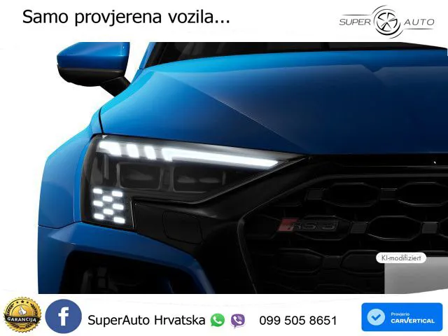 Audi RS3 Sedan 2.5 TFSI (400 KS) quattro S tronic MATRIX+GR SJED+KAM