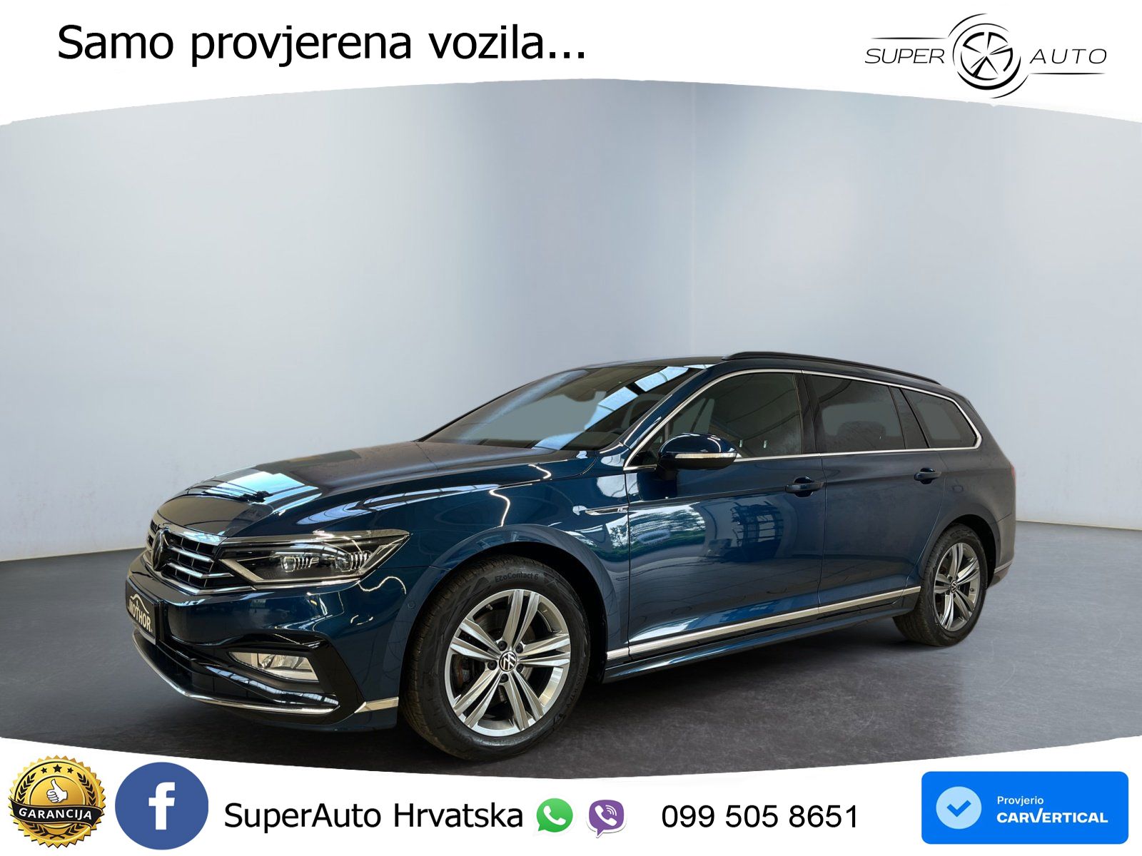 Volkswagen Passat Variant 2.0 TDI (150 KS) DSG R-Line MATRIX+GR SJED+KAM