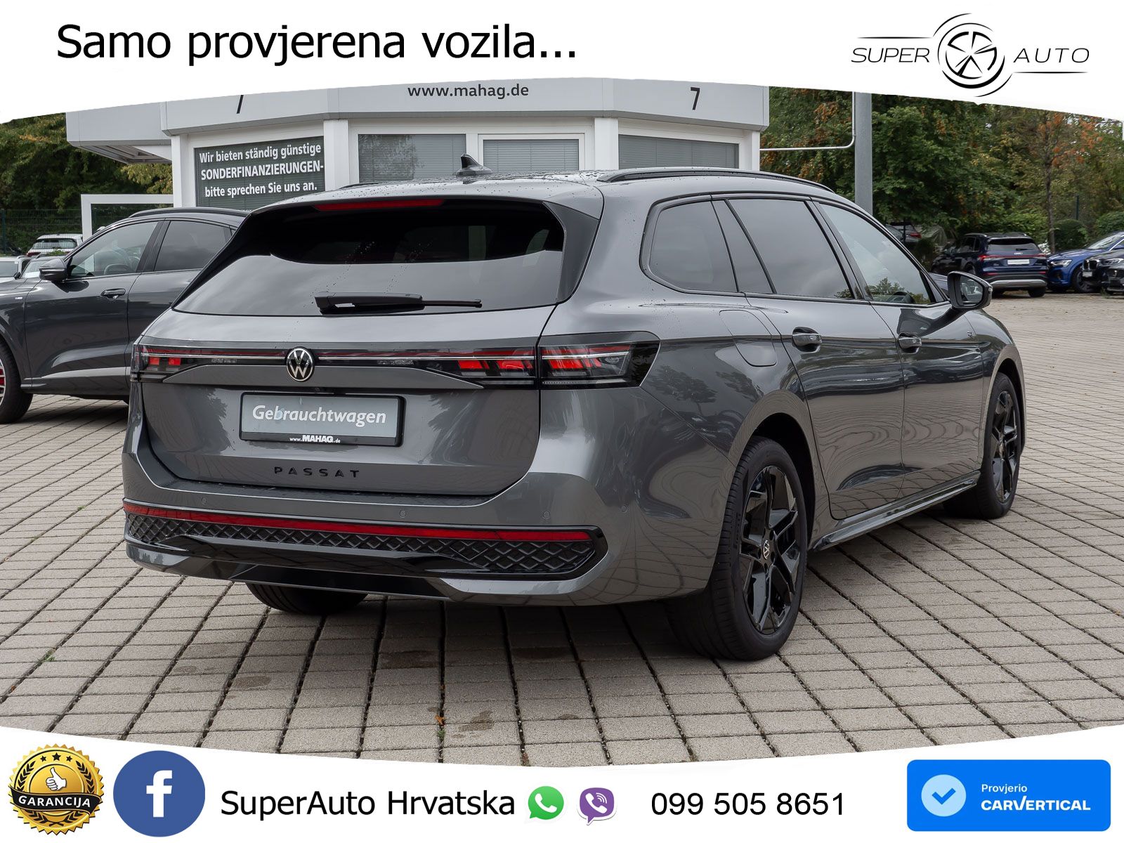 Volkswagen Passat Variant 1.5 TSI (204 KS) eHybrid DSG R-Line LED+GR SJED+ACC
