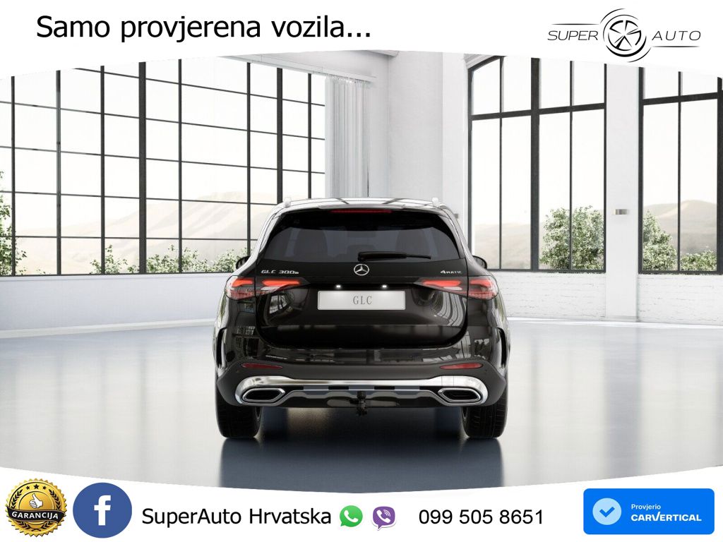 Mercedes GLC 300e (313 KS) 4MATIC 9G-TRONIC AMG ZRAČNI+ACC+GR SJED+360
