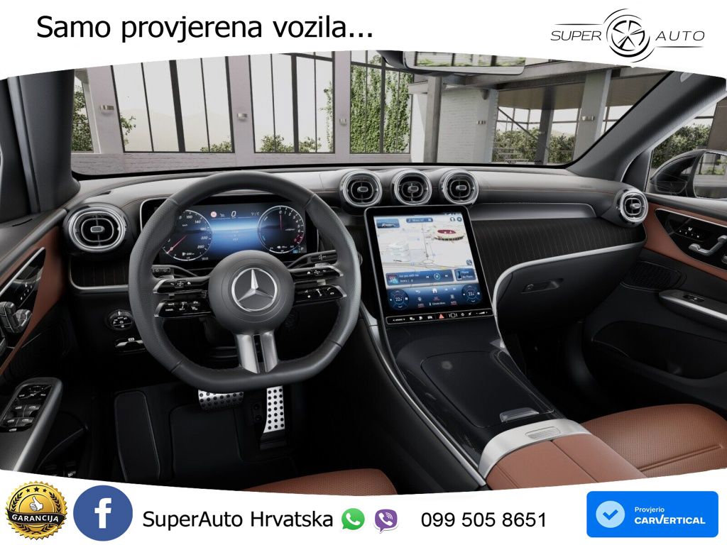 Mercedes GLC 300e (313 KS) 4MATIC 9G-TRONIC AMG ZRAČNI+ACC+GR SJED+360